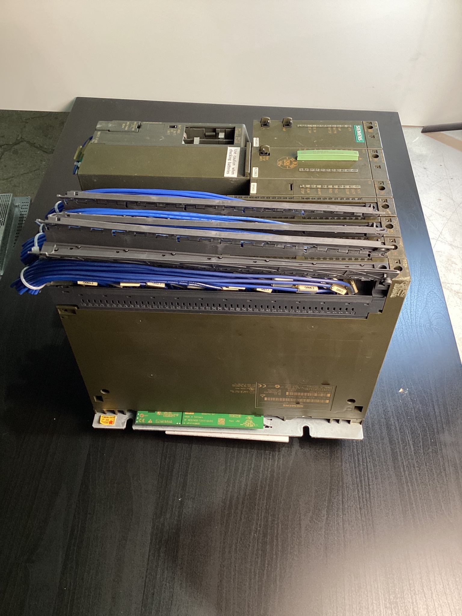 SIEMENS S7-400 Combo PS405 CPU416F PN/DP CP443-1 + (4) SM422 Modules USED 5