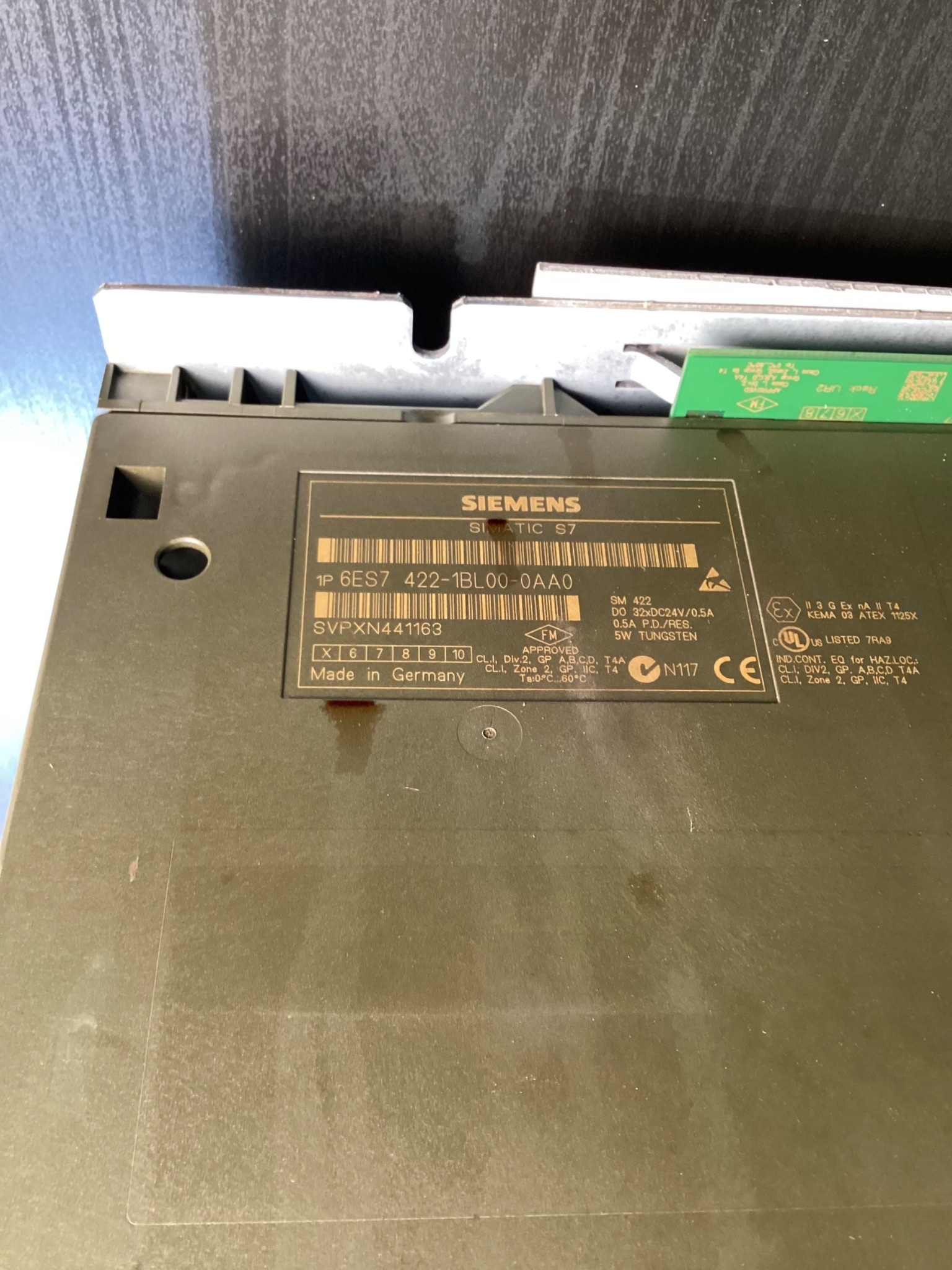SIEMENS S7-400 Combo PS405 CPU416F PN/DP CP443-1 + (4) SM422 Modules USED 6
