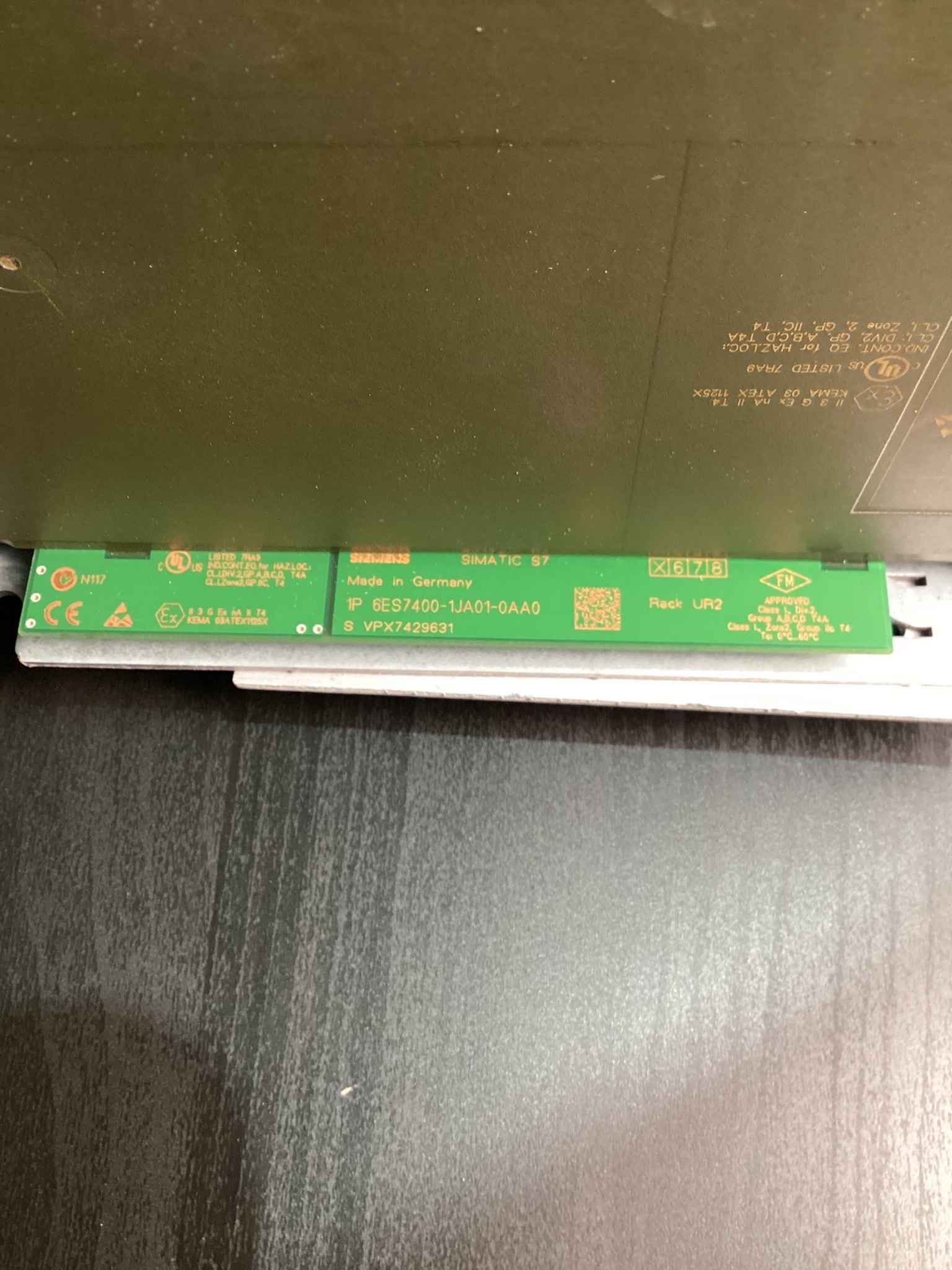 SIEMENS S7-400 Combo PS405 CPU416F PN/DP CP443-1 + (4) SM422 Modules USED 7