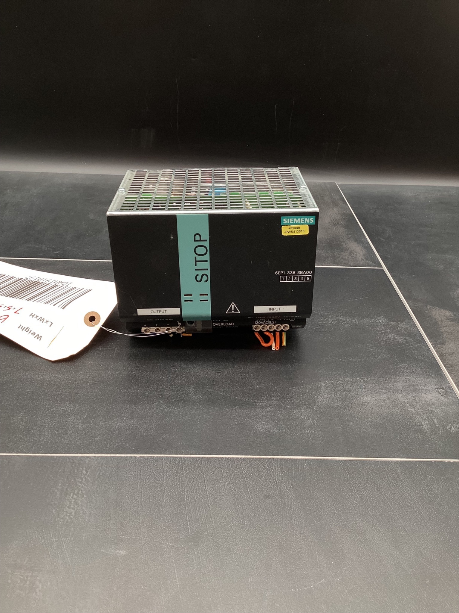 SIEMENS 6EP1336-3BA00 SITOP PSU300M Power Supply 24VDC 20A USED 0