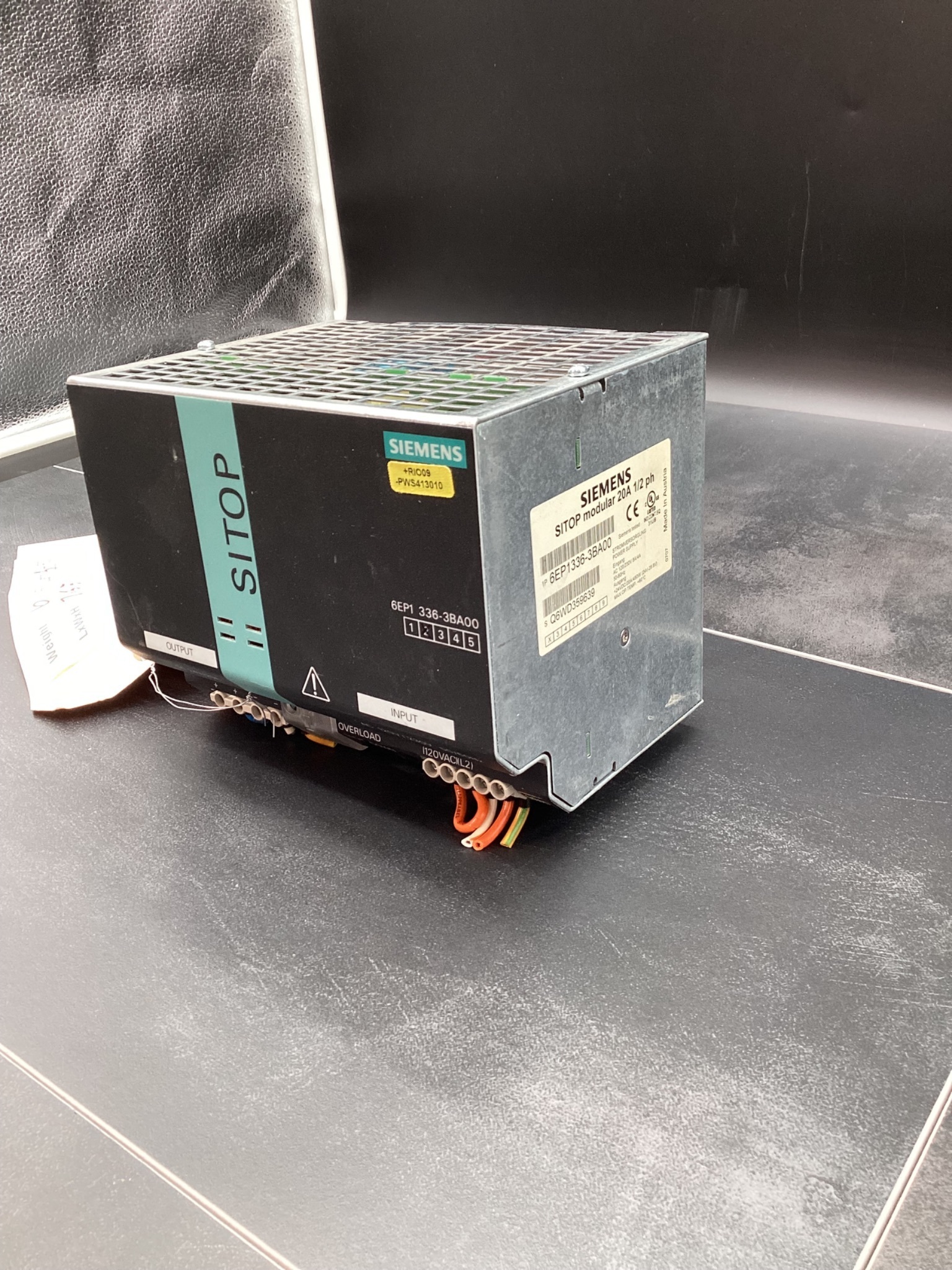 SIEMENS 6EP1336-3BA00 SITOP PSU300M Power Supply 24VDC 20A USED 2
