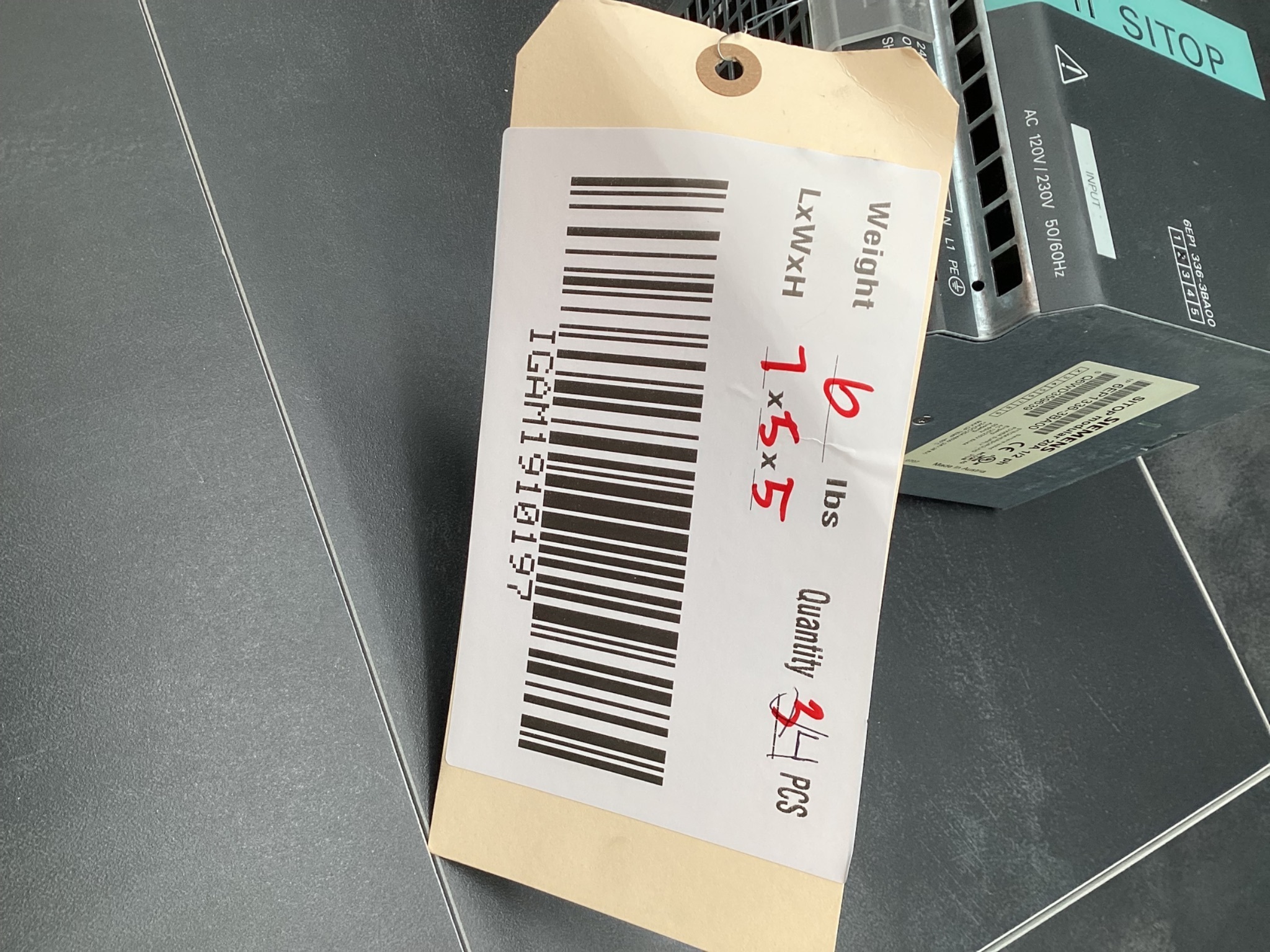 SIEMENS 6EP1336-3BA00 SITOP PSU300M Power Supply 24VDC 20A USED 7