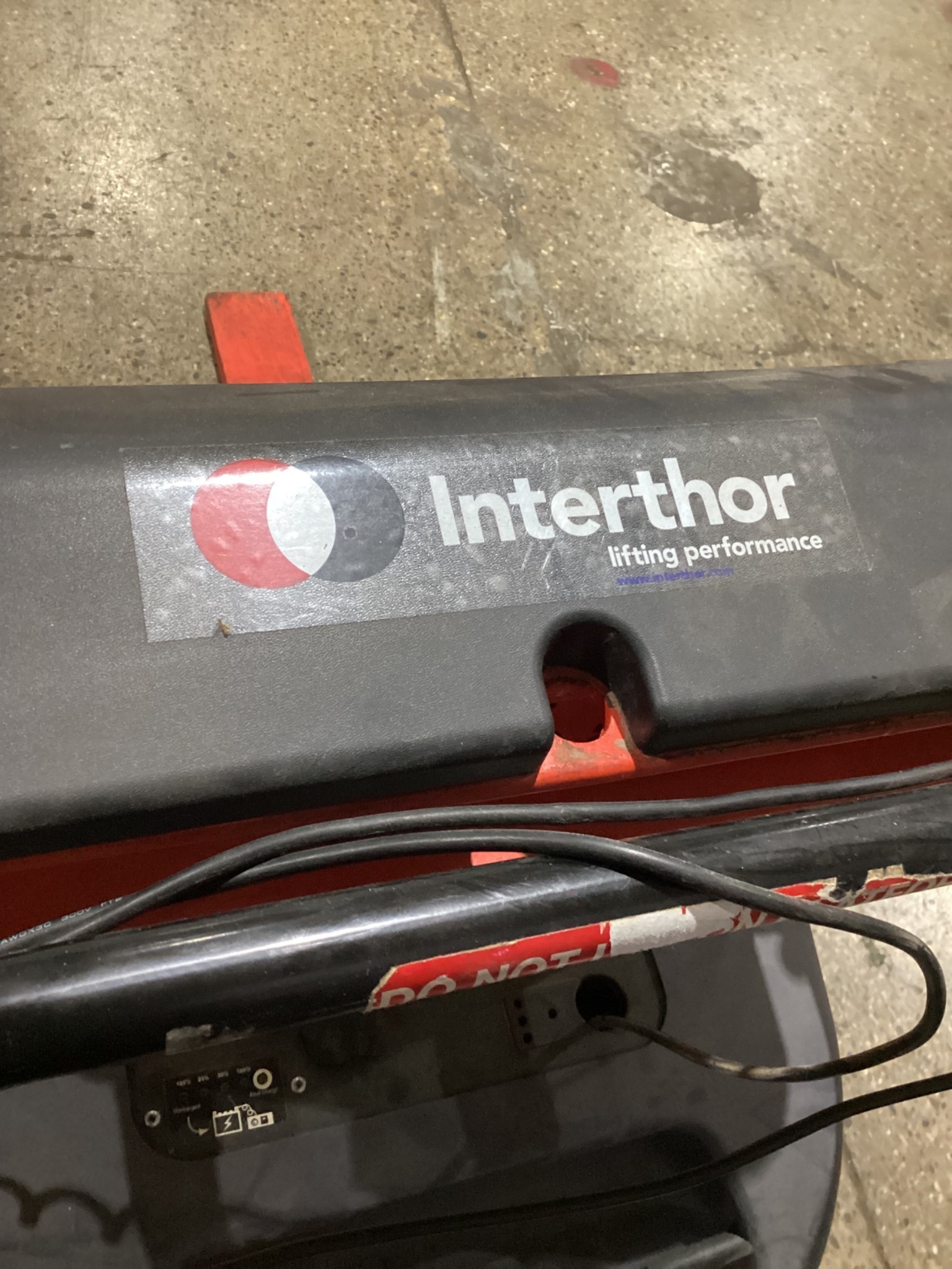 INTERTHOR ELFSR1001/890 ELECTRIC POWERED PALLET JACK PARTS ONLY 4