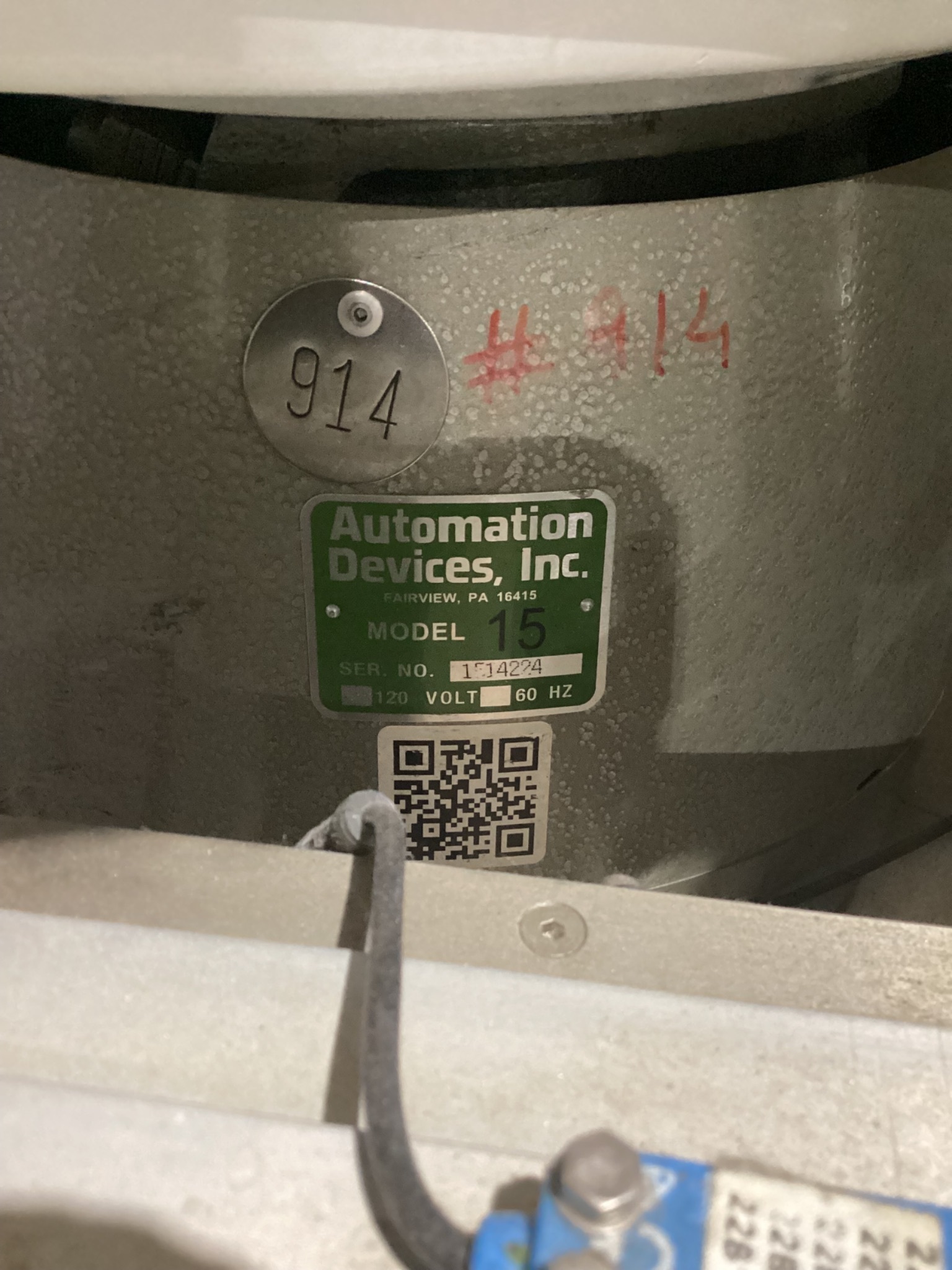 BELLATRX SCS SECURE CHUCK CAPPER APPLICATOR MACHINE USED 19