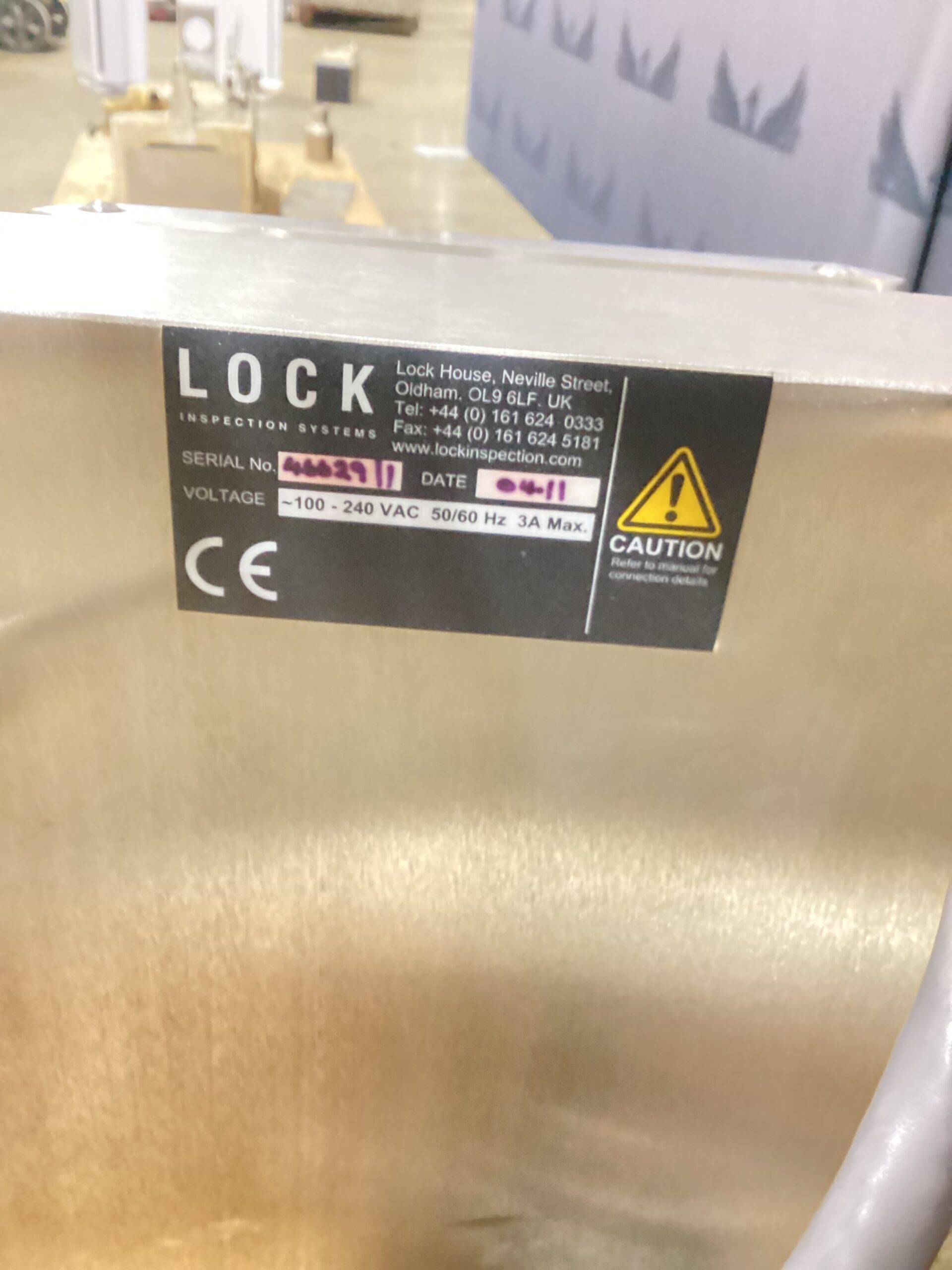 LOCK INSPECTION SYSTEMS METAL DETECTOR USED 5