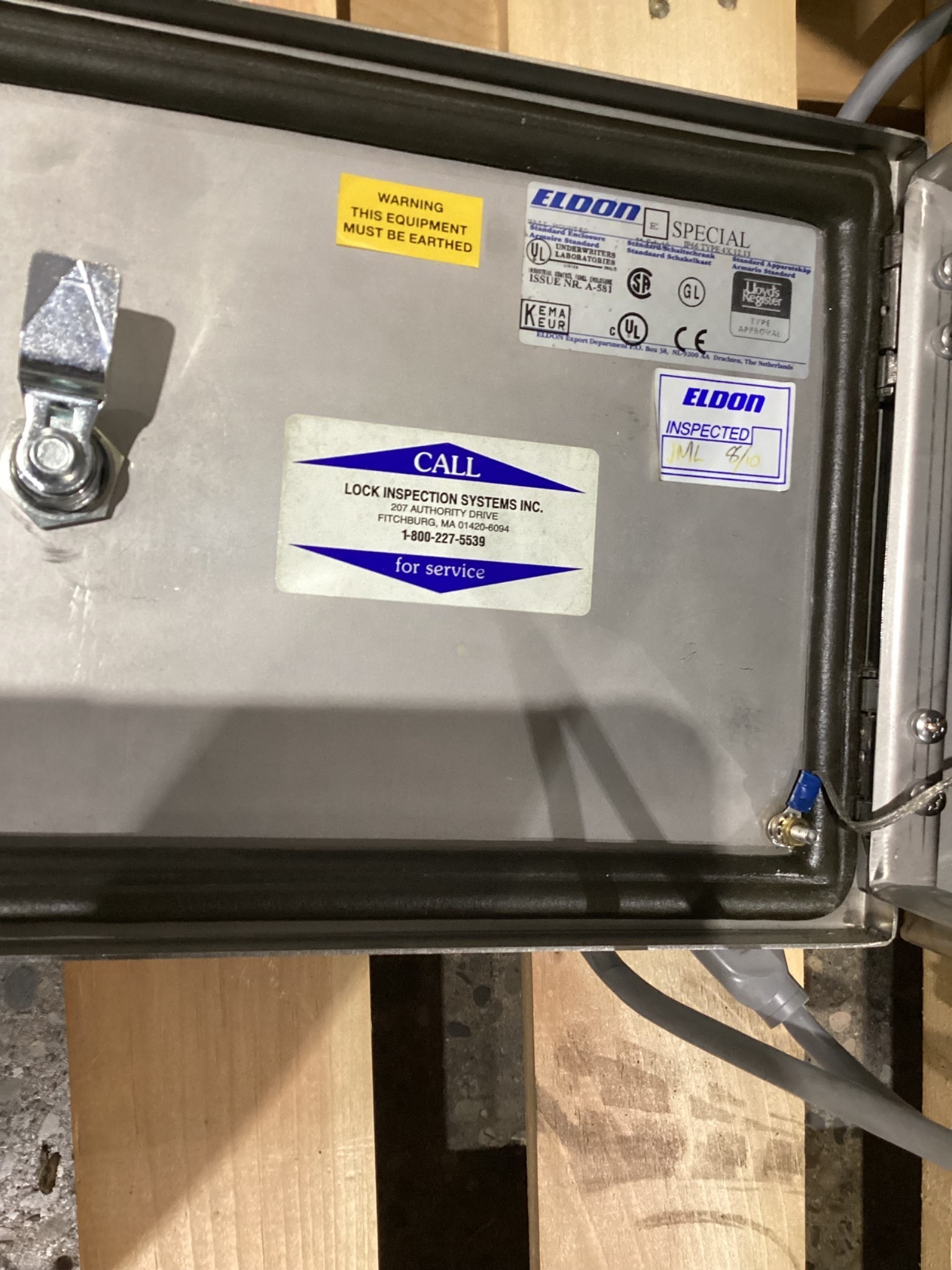 LOCK INSPECTION SYSTEMS METAL DETECTOR USED 6