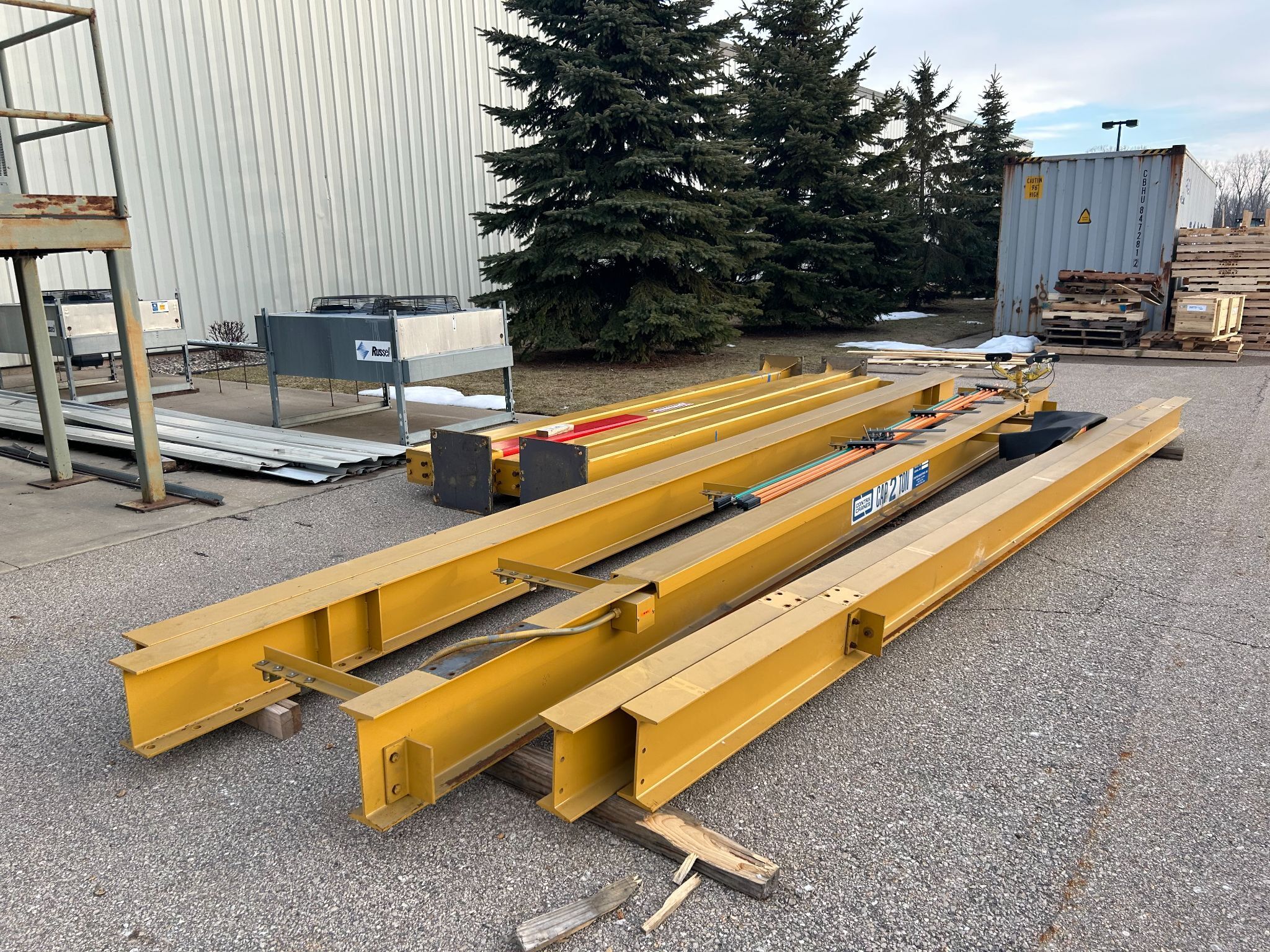 CONTRAX FREE STANDING BRIDGE CRANE WITH HOIST - 2 TON CAPACITY 3