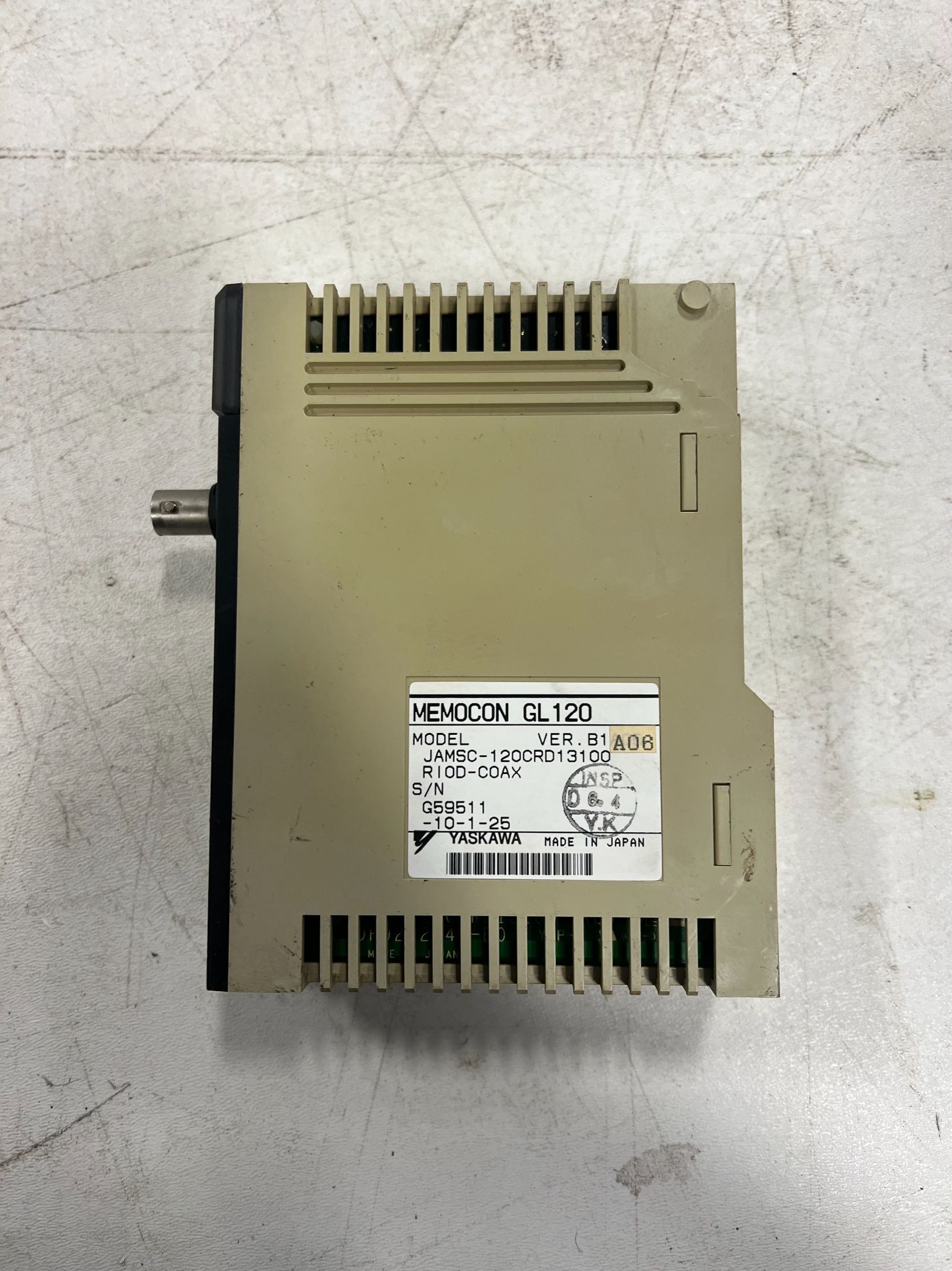 YASKAWA JAMSC-120CRD13100 I/O MODULE USED 2