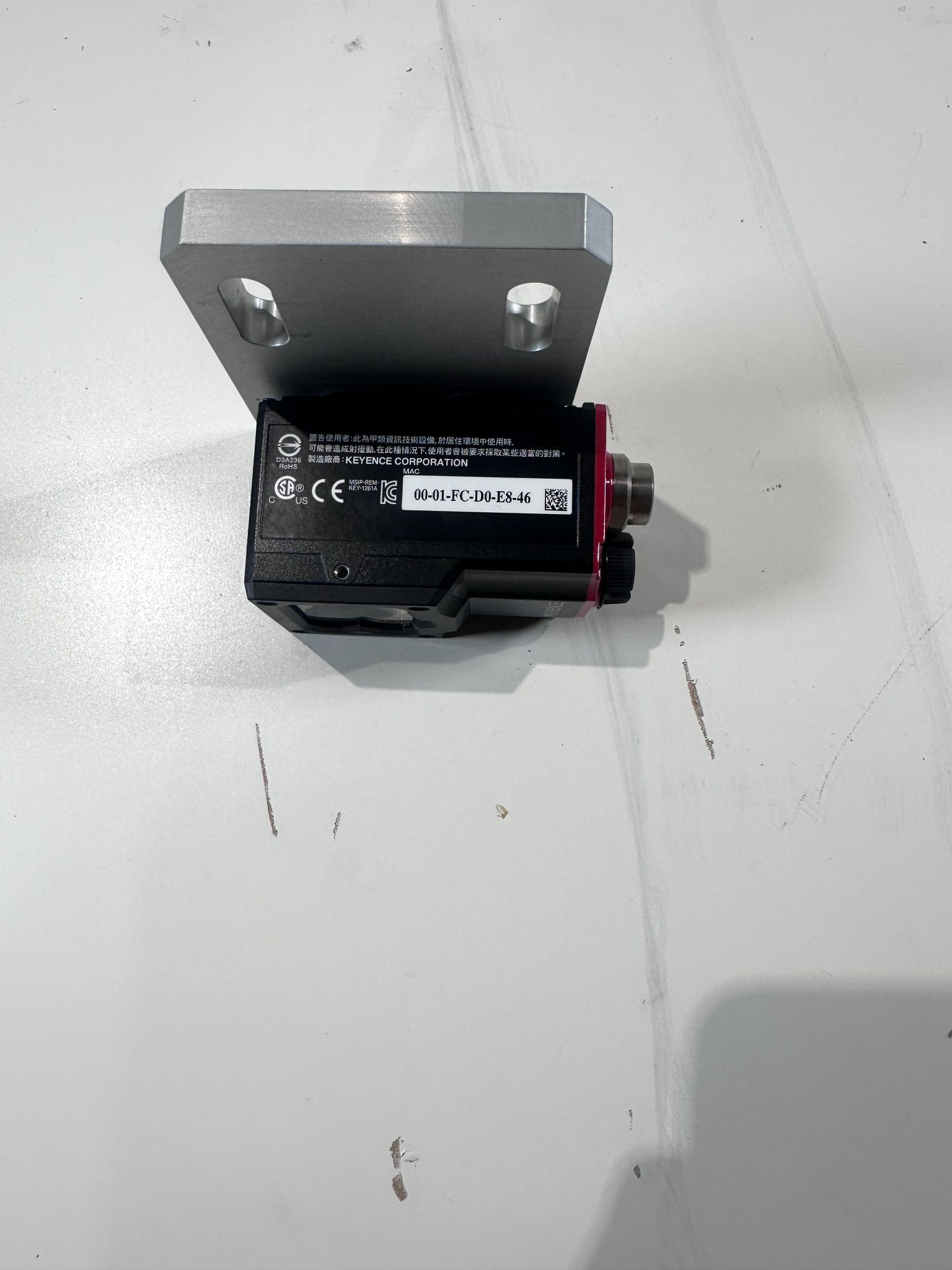 KEYENCE SR-1000W AutoFocus Barcode Reader USED 1