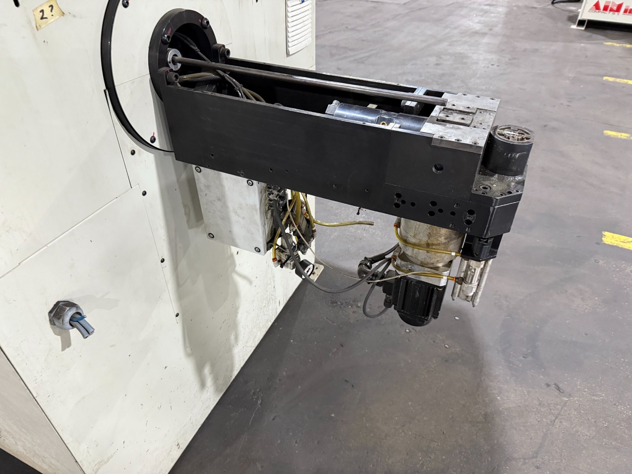 AIM AFC6D 0.08" - 0.25" CNC Wire Bender w/ P270-5 Payoff Unit USED 11