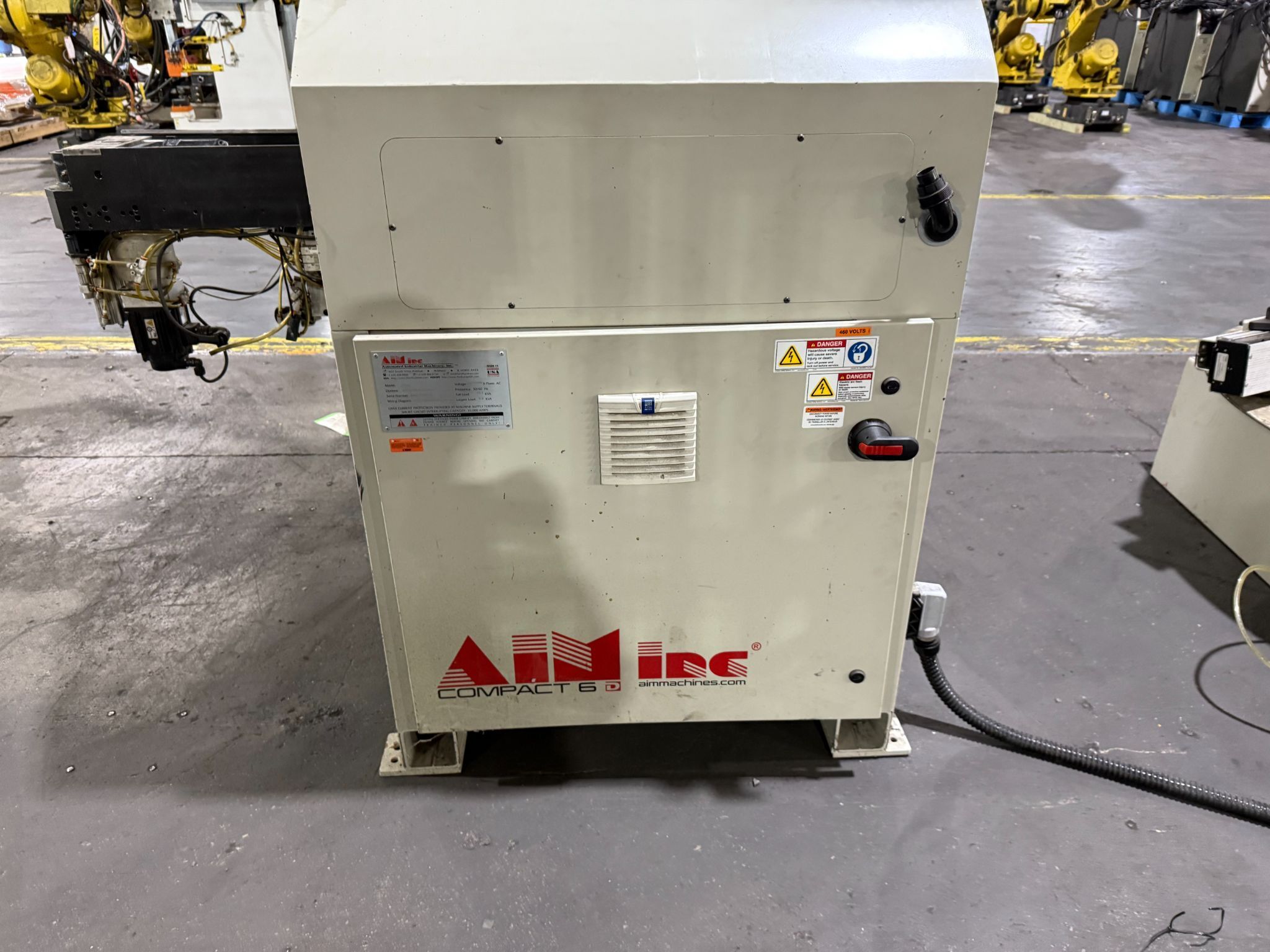 AIM AFC6D 0.08" - 0.25" CNC Wire Bender w/ P270-5 Payoff Unit USED 12