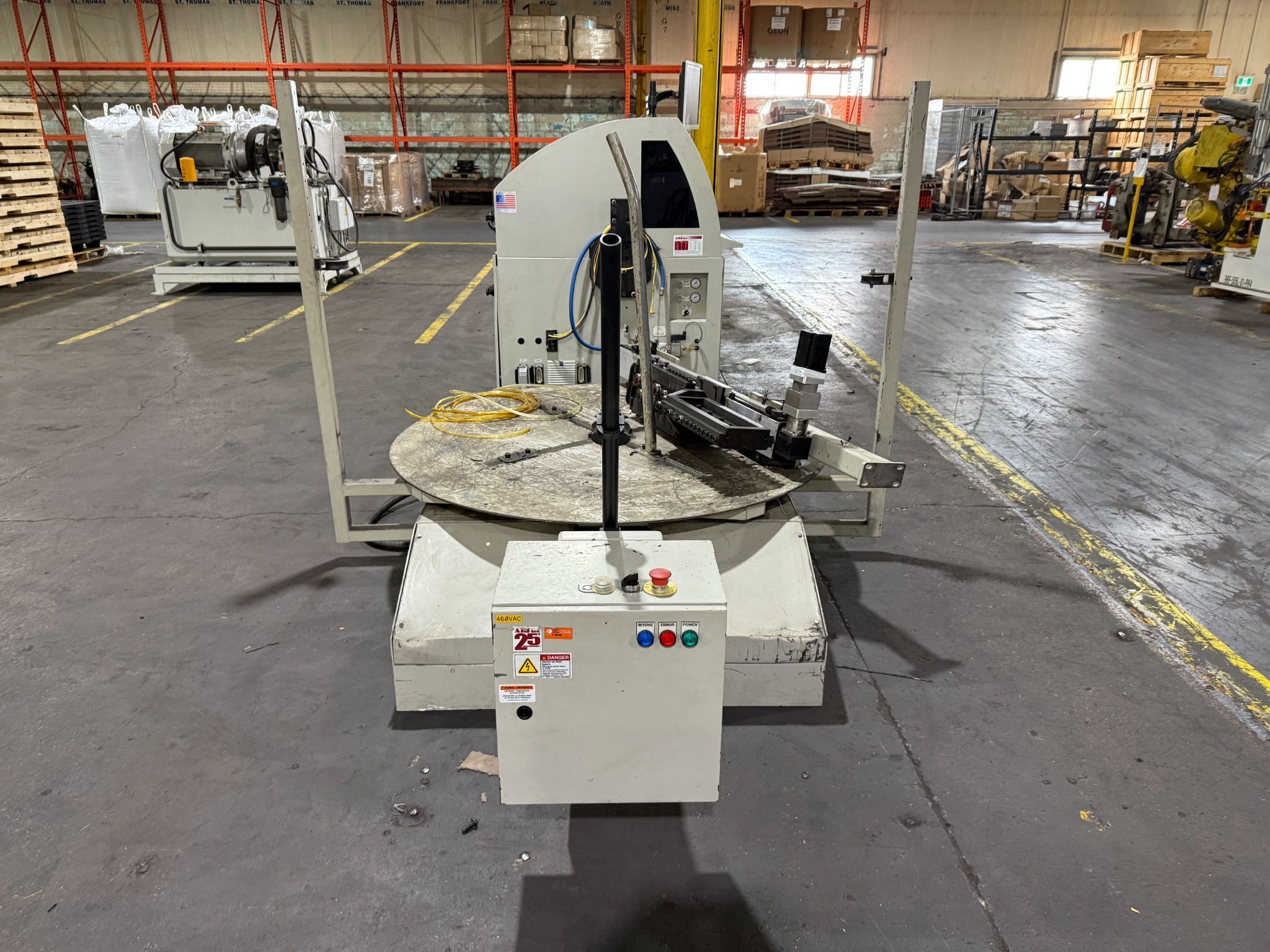 AIM AFC6D 0.08" - 0.25" CNC Wire Bender w/ P270-5 Payoff Unit USED 15
