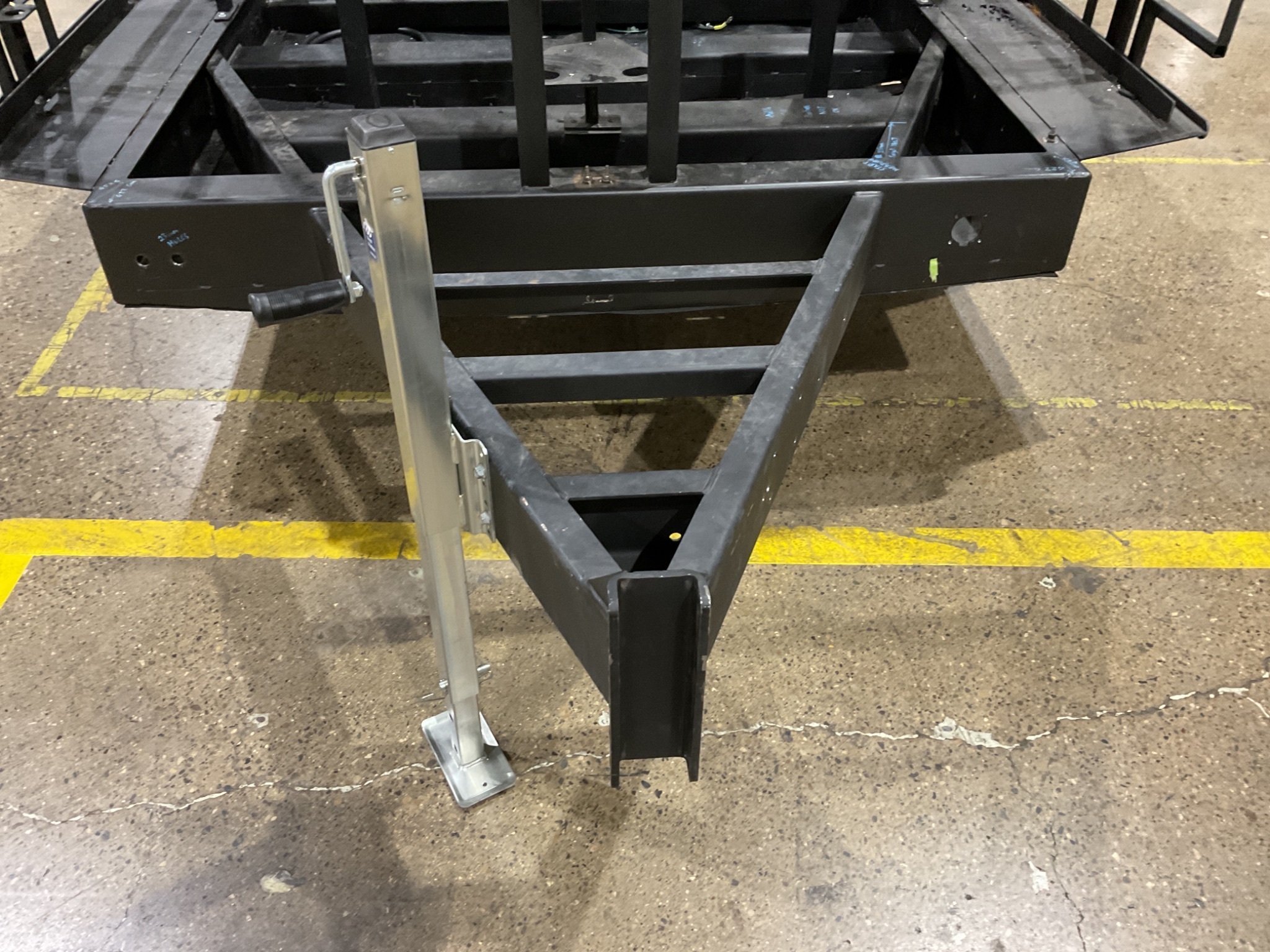 CUSTOM CAGE TRAILER (NO HITCH) 160” x 92” BED USED 4