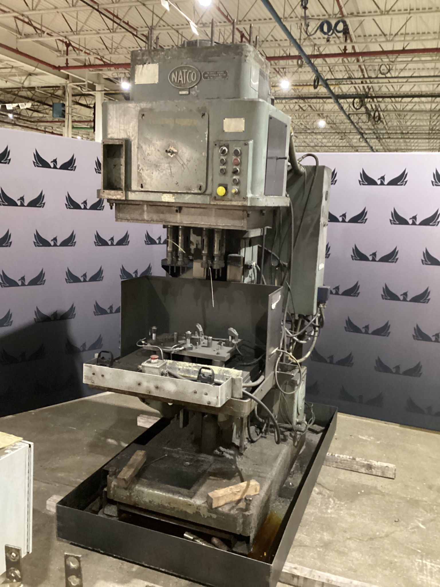 NATCO 10J Multi Spindle Vertical Drill Press USED 1