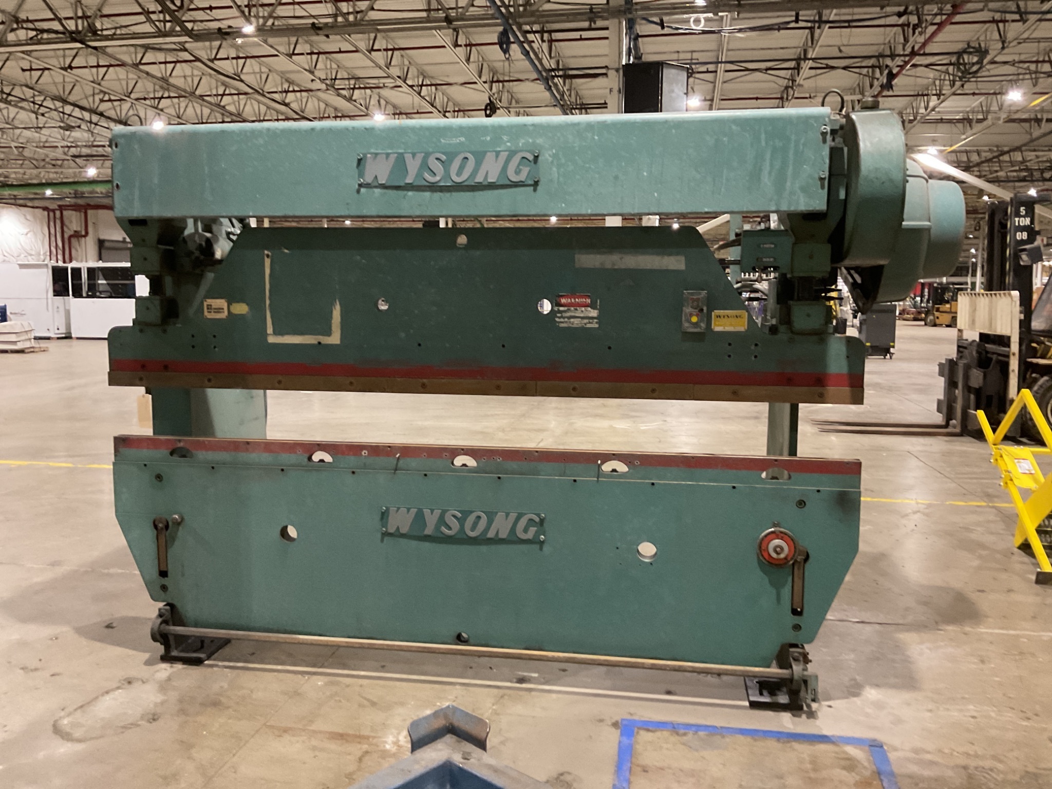 Used WYSONG 55-8 Press Brakes IGAM1130002