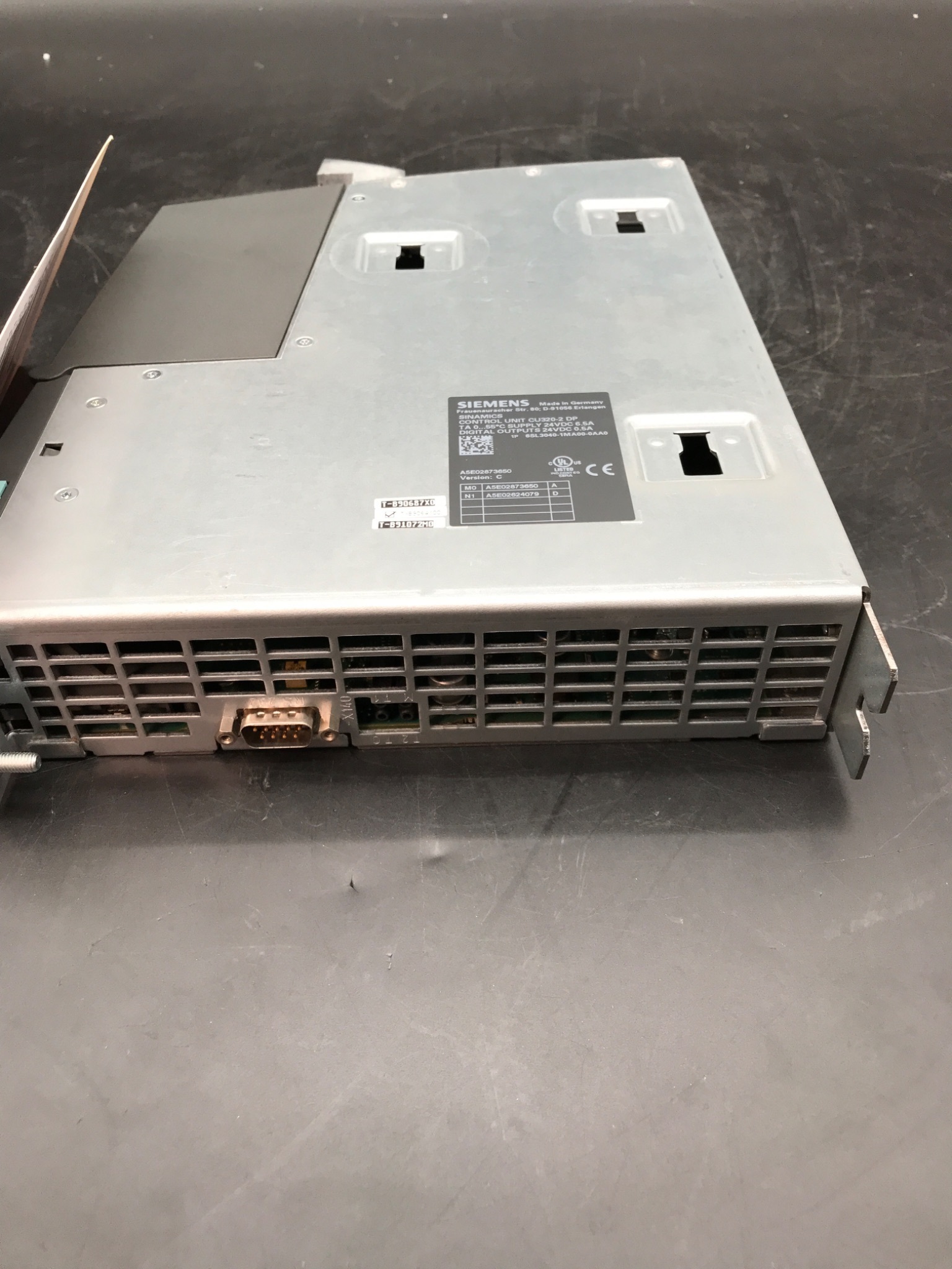 SIEMENS CU320‑2 DP Sinamics Control Unit PROFIBUS USED 2