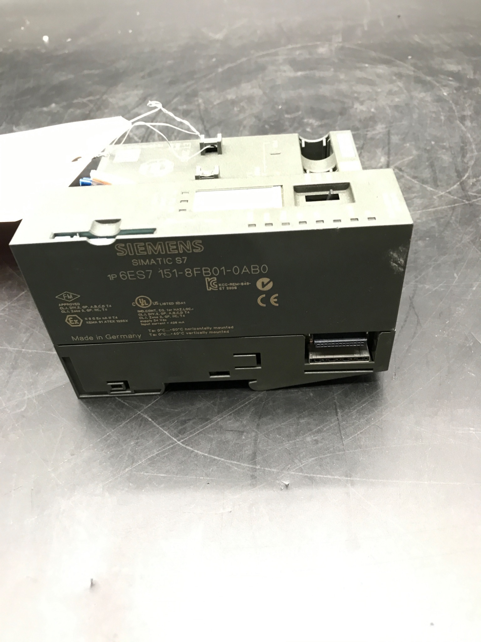 SIEMENS 6ES7151-8FB01-0AB0 IM151-8F PN/DP CPU ET200S USED 2