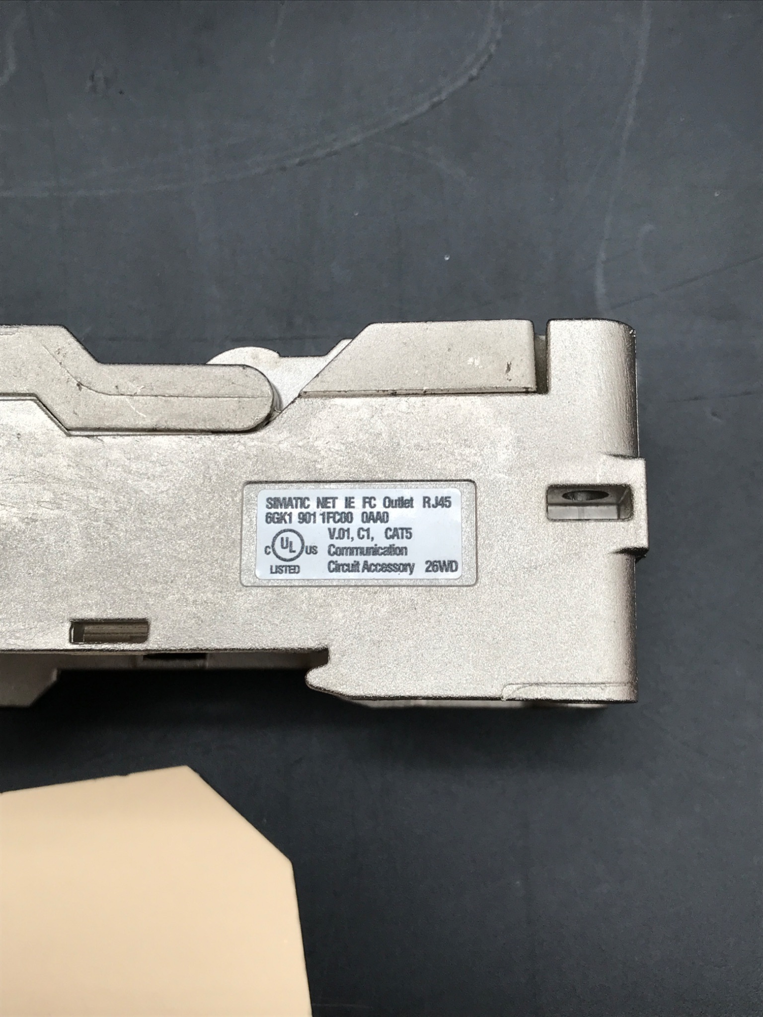 Siemens 6GK1901-1FC00-0AA0 PROFIBUS PG Cable Connector – USED 1