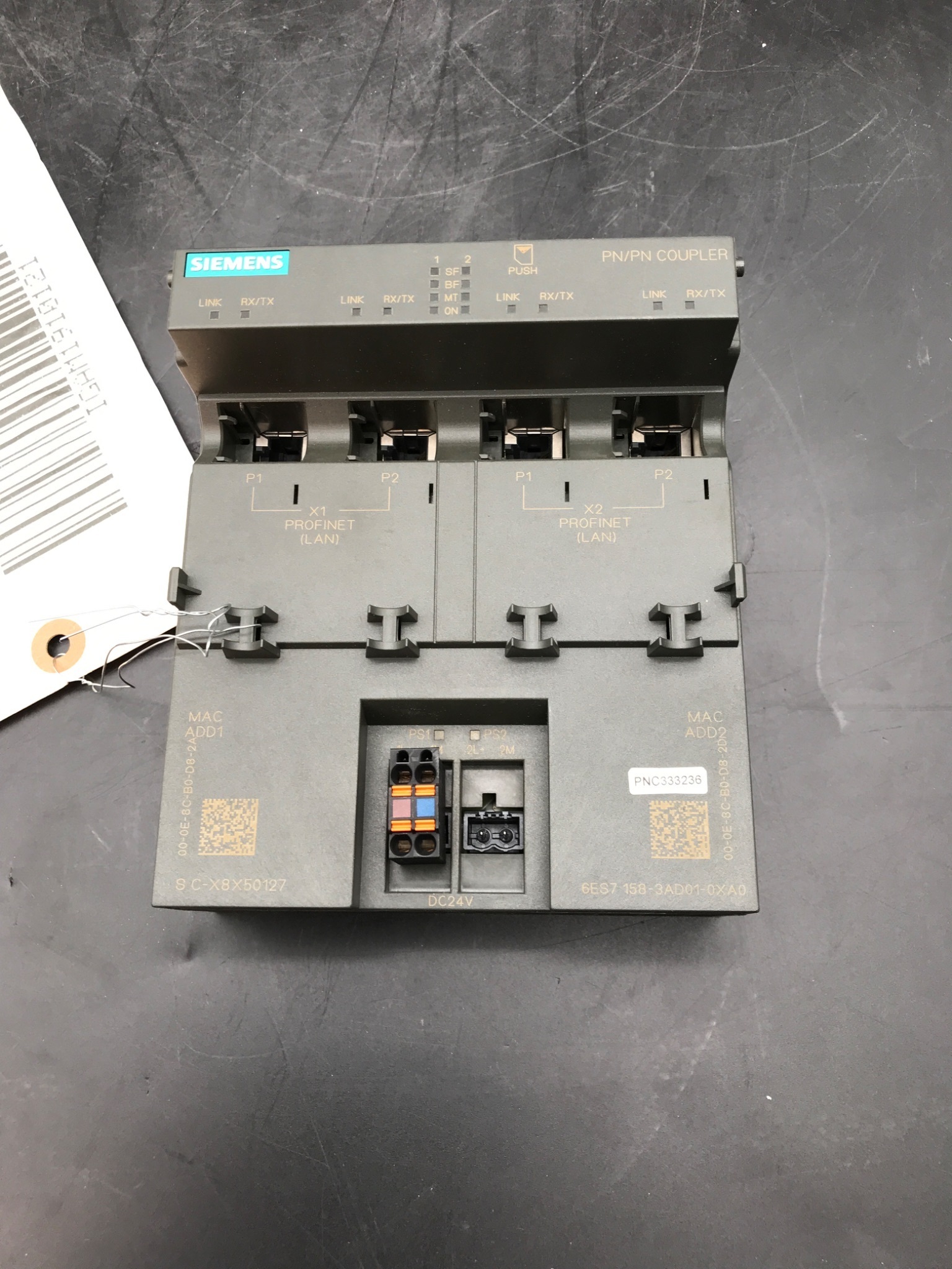Siemens 6ES7158-3AD01-0XA0 ET200SP PROFINET IM155-6 Module – USED 1
