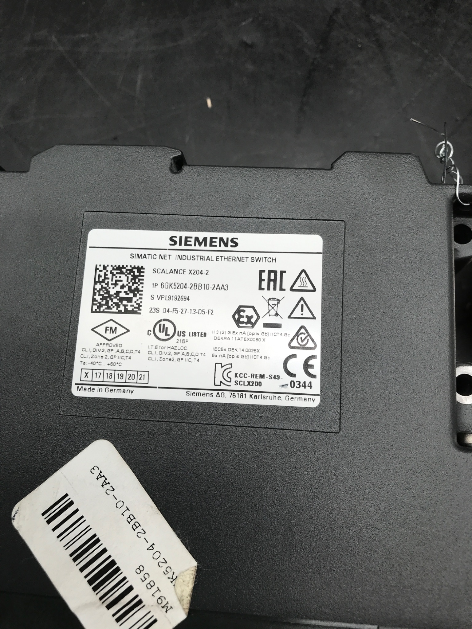 Siemens 6GK5204-2BB10-2AA3 SCALANCE XR324-4M Managed Switch – USED 5