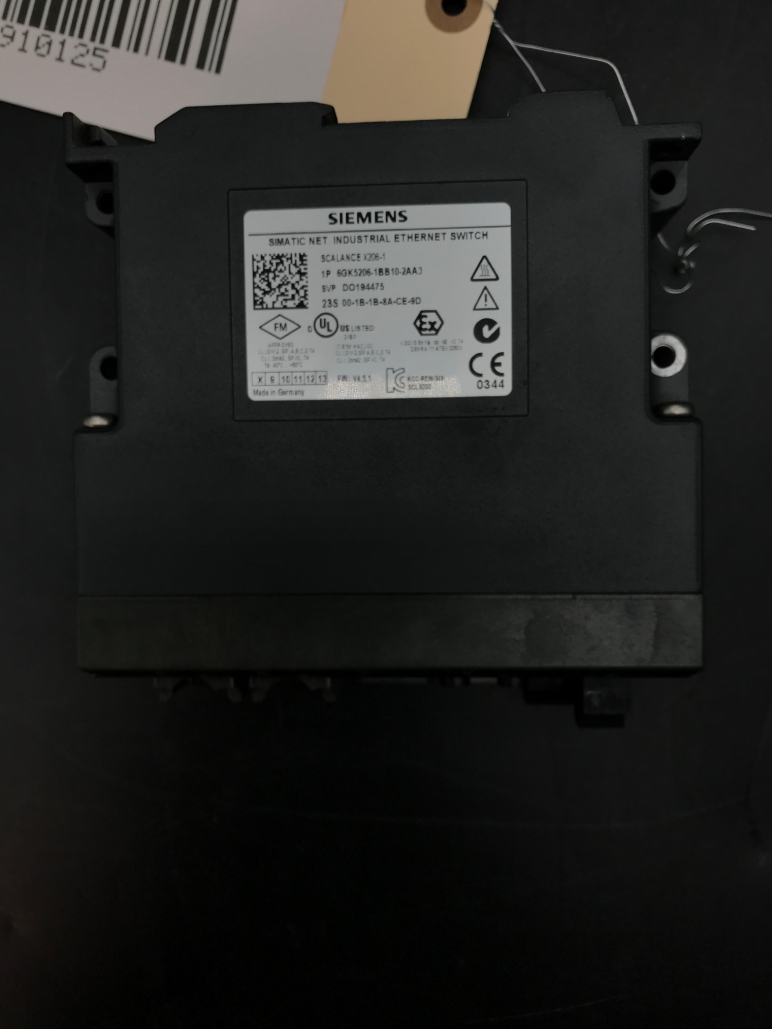 Siemens 6GK5206-1BB10-2AA3 SCALANCE XR324-4C Managed Switch – USED 1