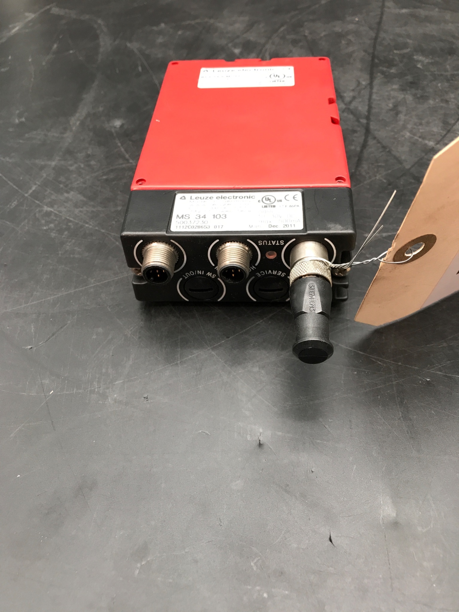 LEUZE BPS34SM100 Barcode Positioning System USED 2