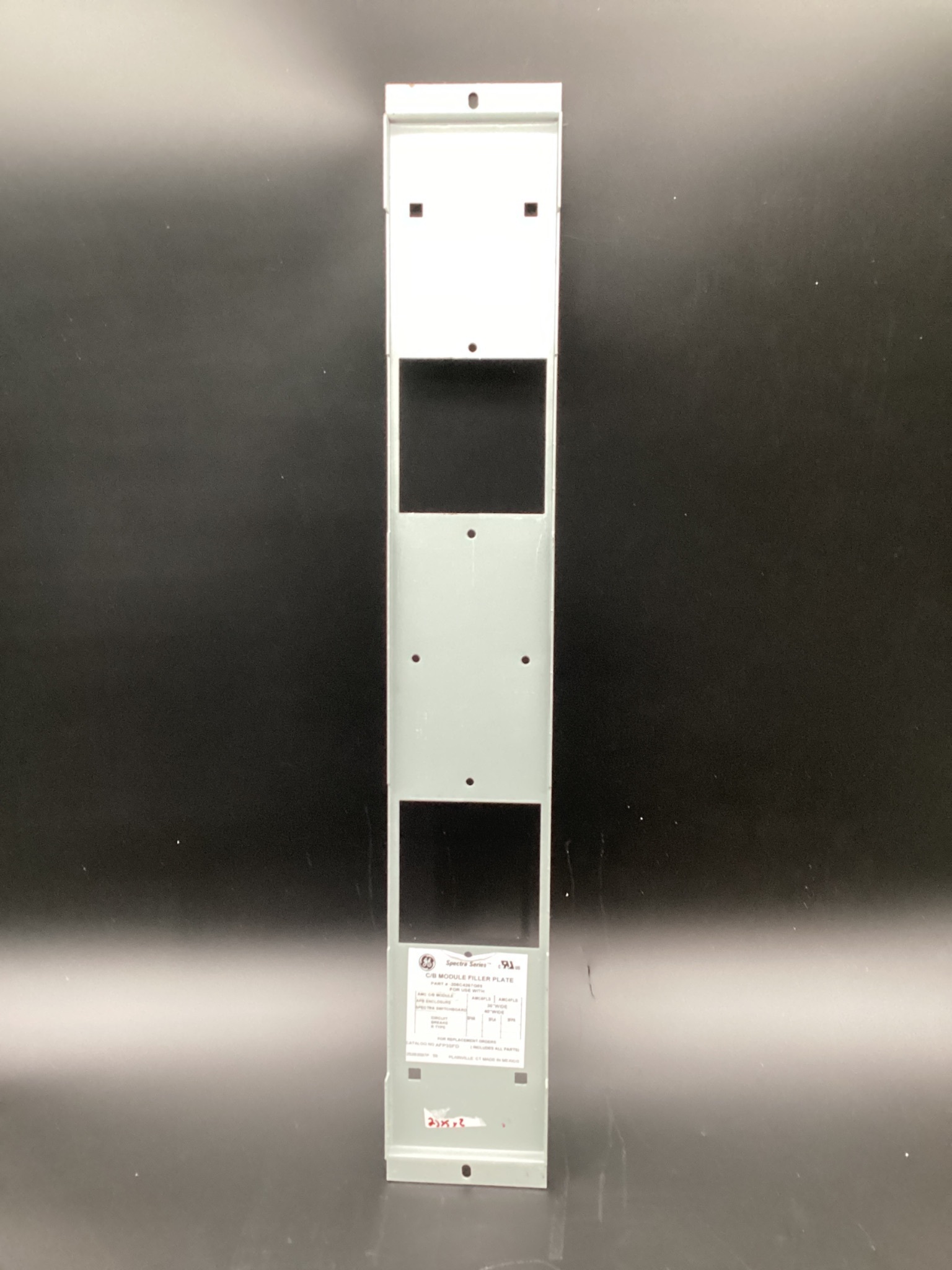 GENERAL ELECTRIC 208C4267G32 MODULE FILLER PLATE 0