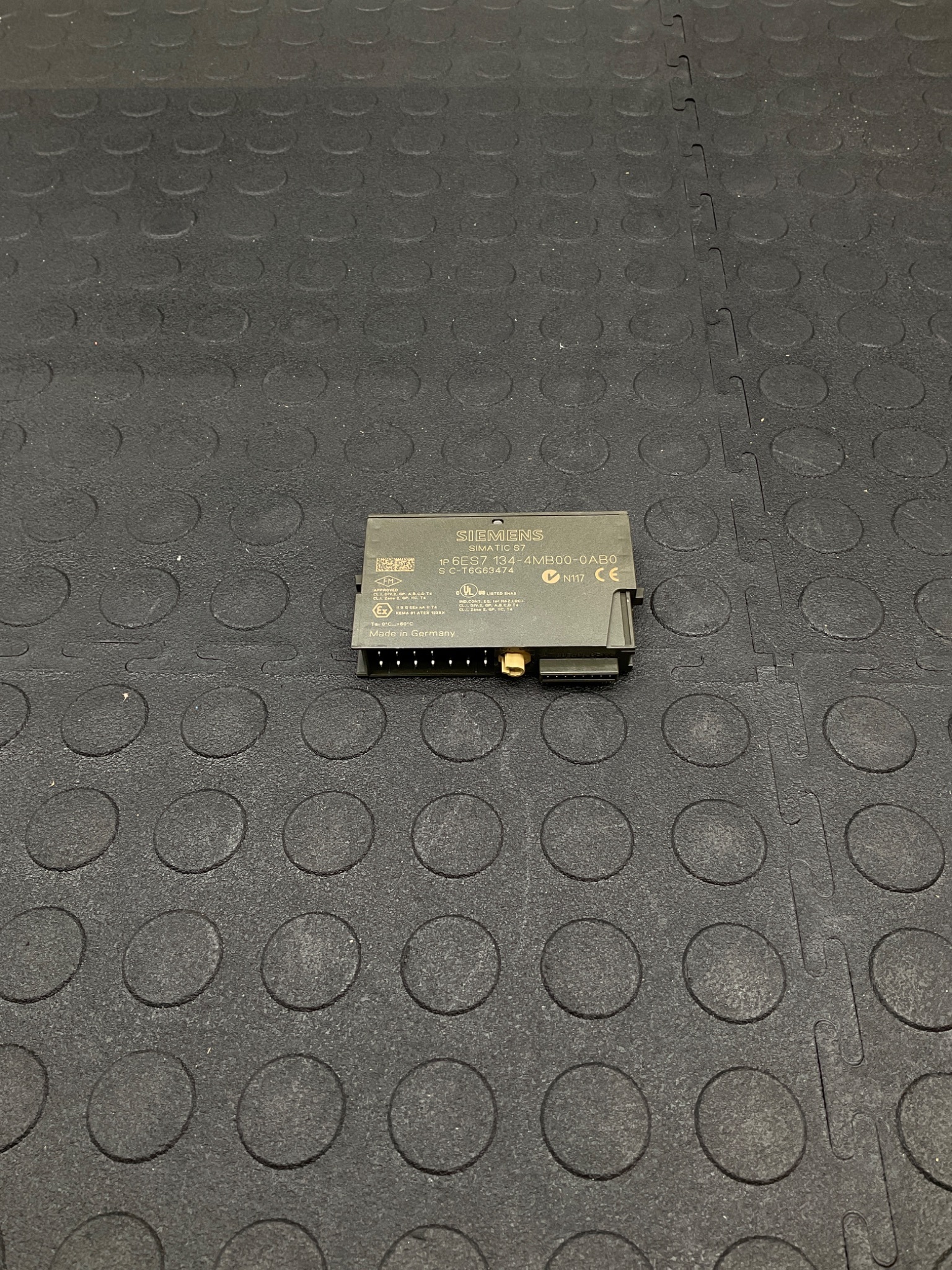 SIEMENS 6ES7 134-4MB00-0AB0 2-Channel Analog Input Module 4-20mA USED 1