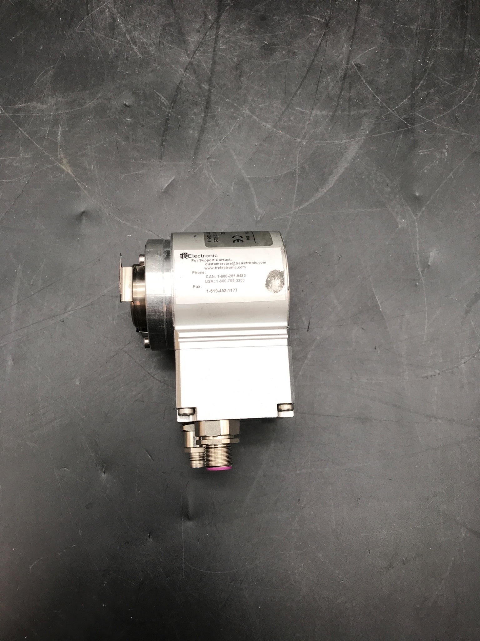 TR Electronic CEH58M-00118 Profibus-DP Rotary Encoder 58mm Shaft USED 3