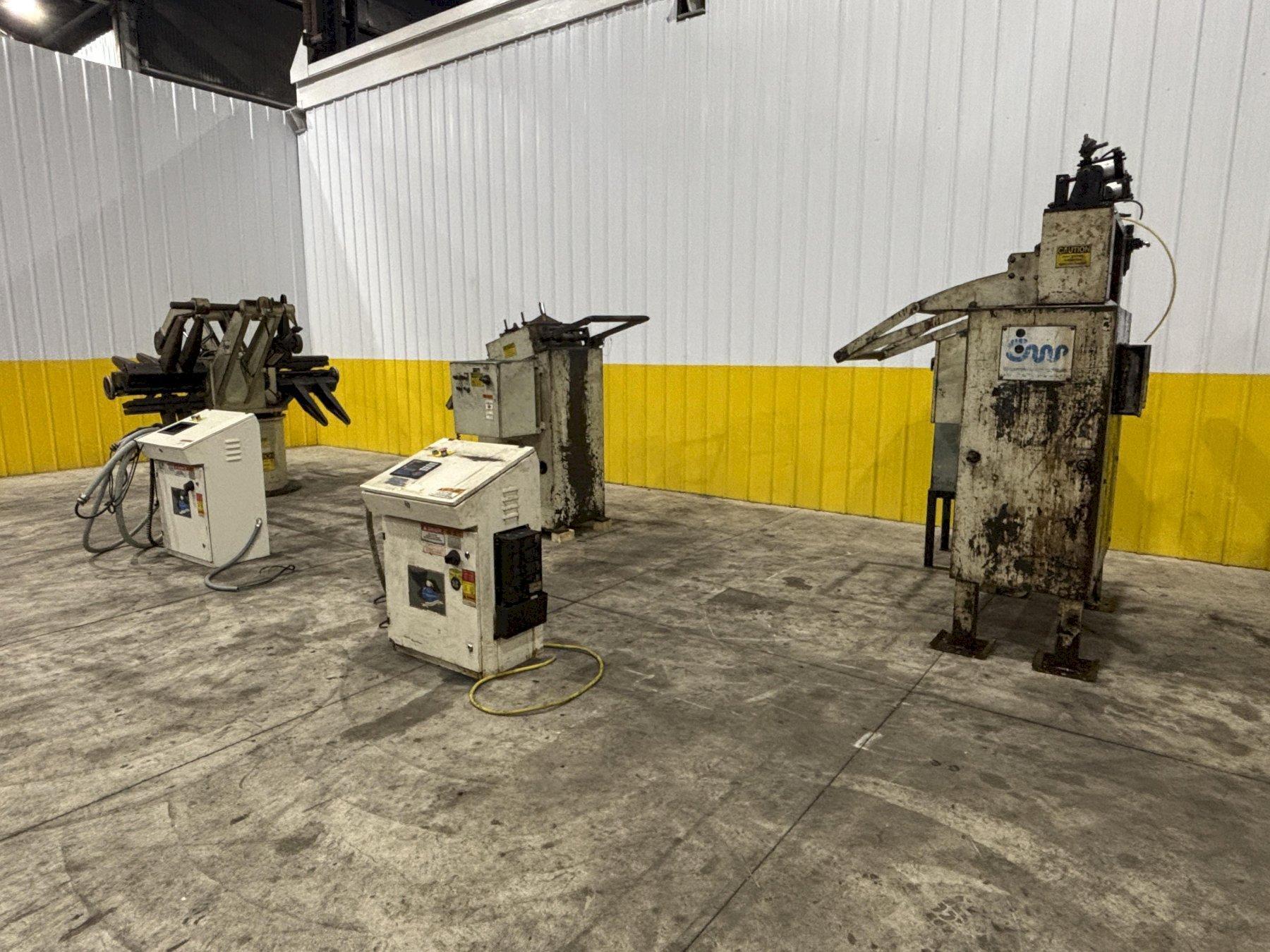 12" X .125 X 4,000 LBS CWP SERVO COIL FEED LINE USED 1