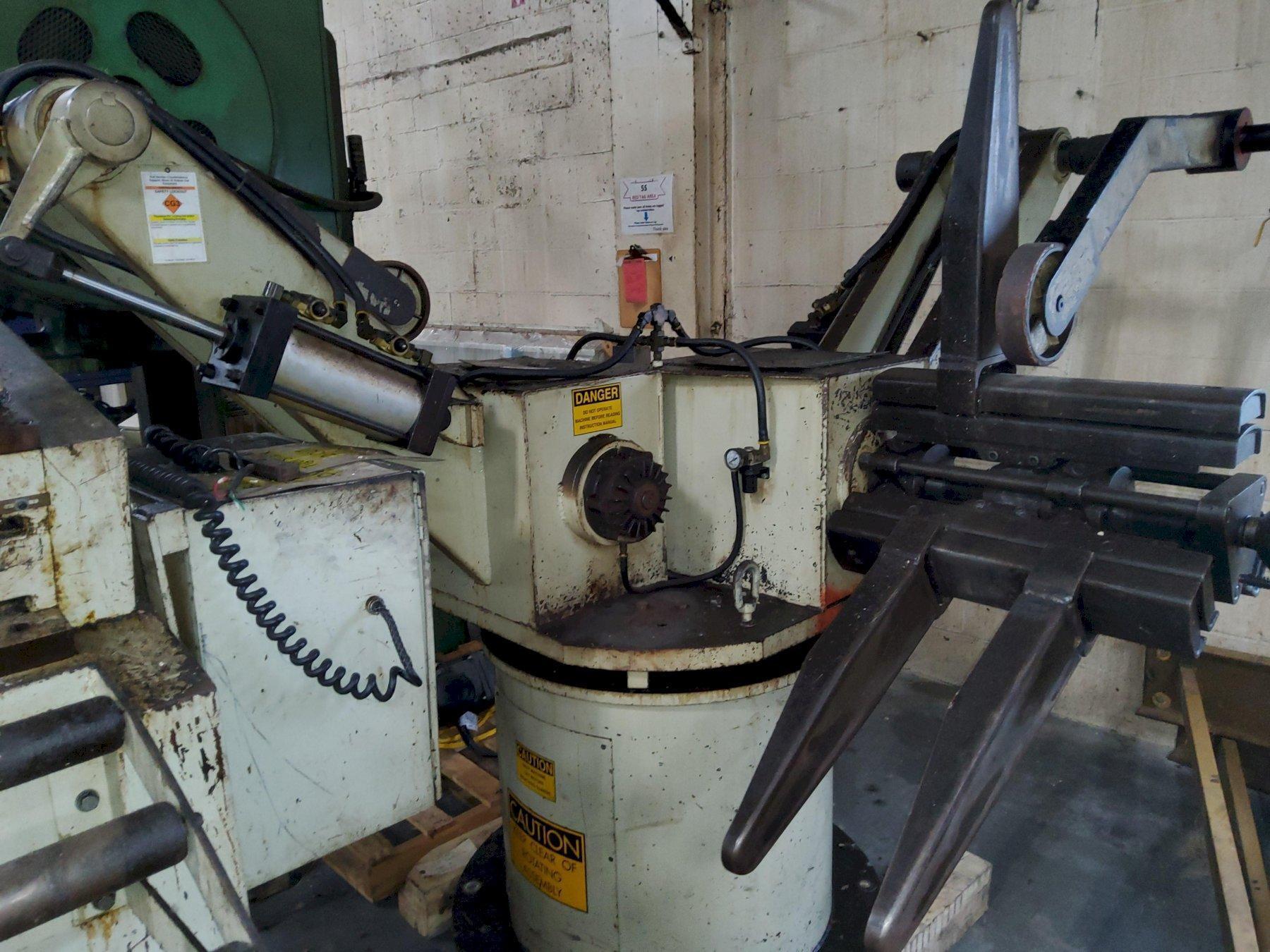 12" X .125 X 4,000 LBS CWP SERVO COIL FEED LINE USED 3