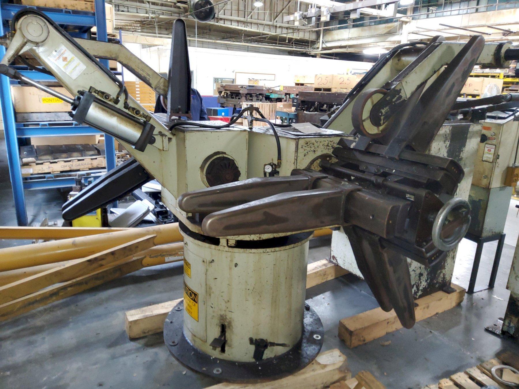 12" X .125 X 4,000 LBS CWP SERVO COIL FEED LINE USED 4