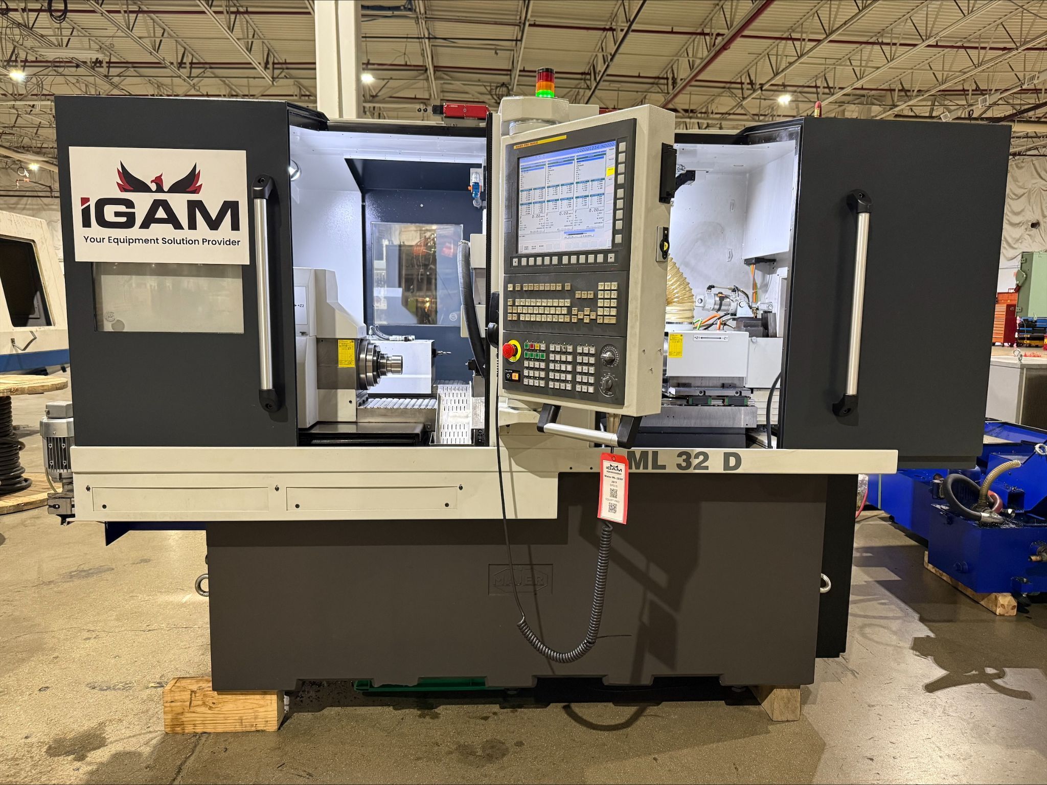 2017 Maier ML32DY CNC Swiss Type Automatic Screw Machine 0