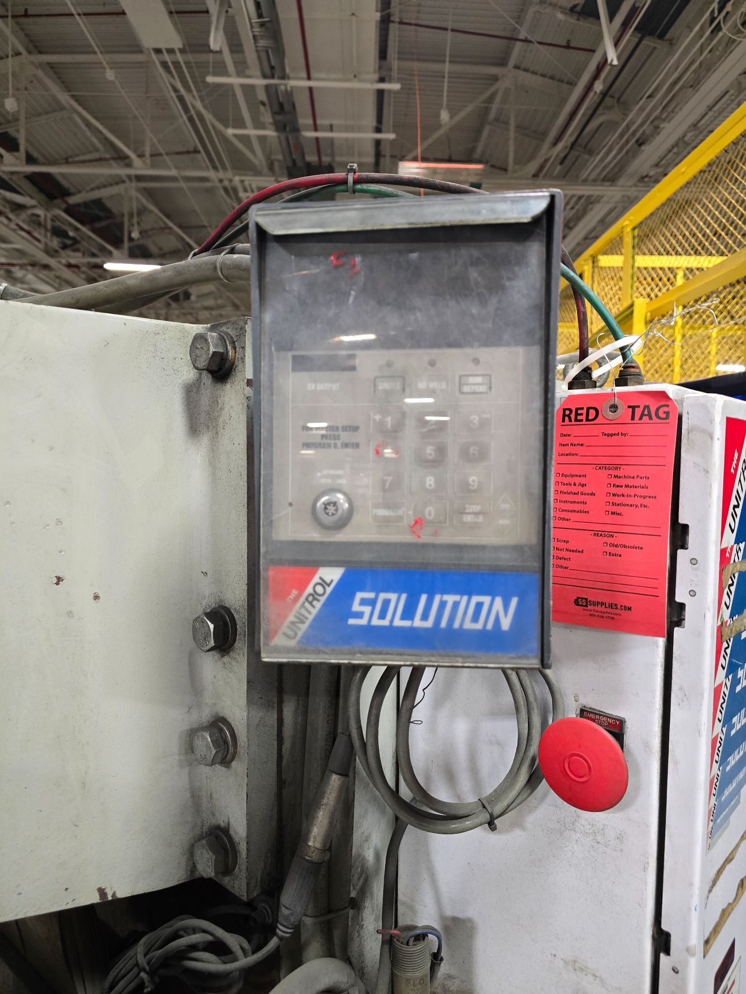 TAYLOR WINFIELD H060038-A SPOT WELDER 100 KVA 460 VOLT USED 6