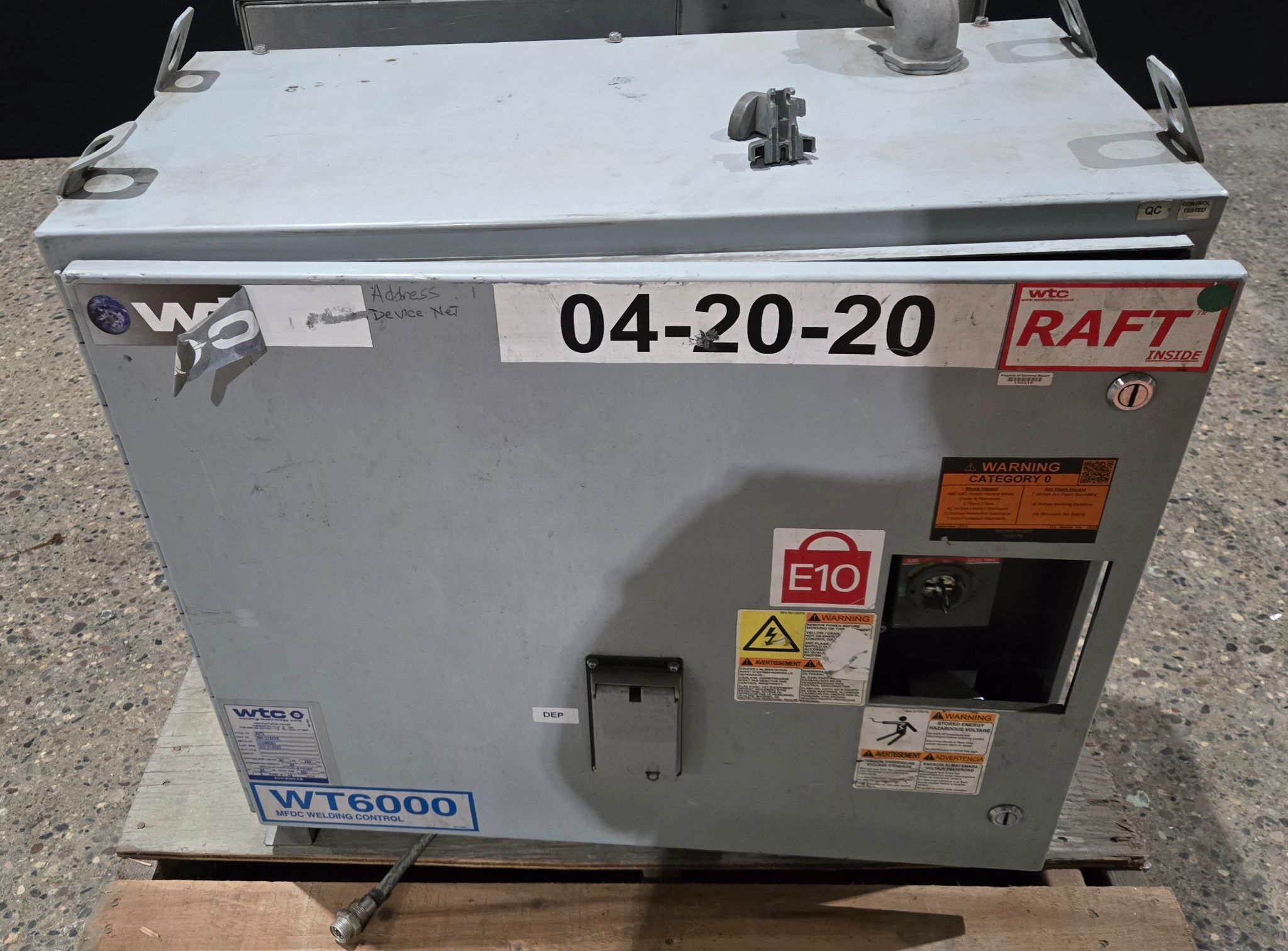 WTC 964-2150VR WELDING CONTROL UNIT USED/DAMAGED 1