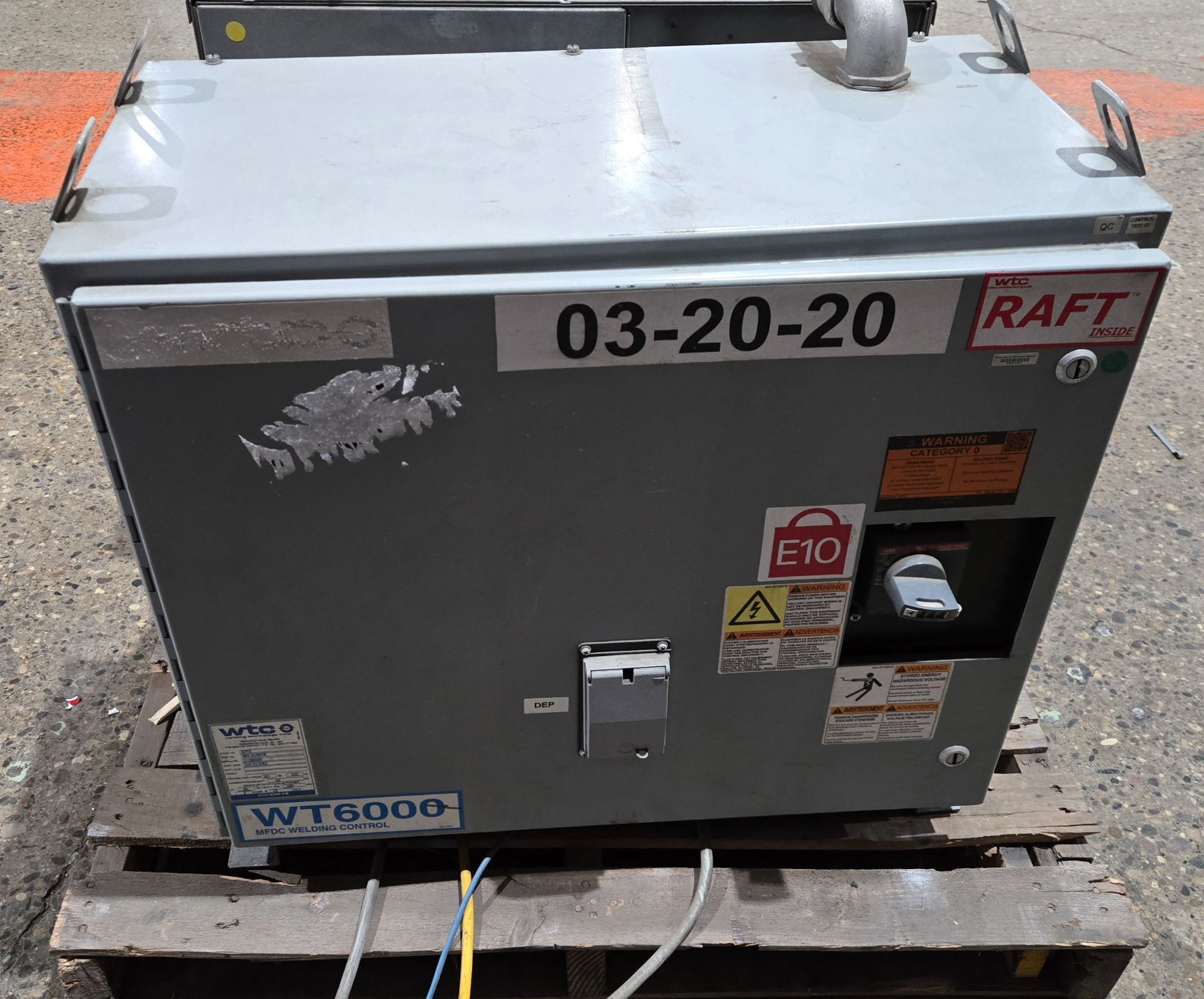 WTC 964-2150VR WELDING CONTROL UNIT USED 0
