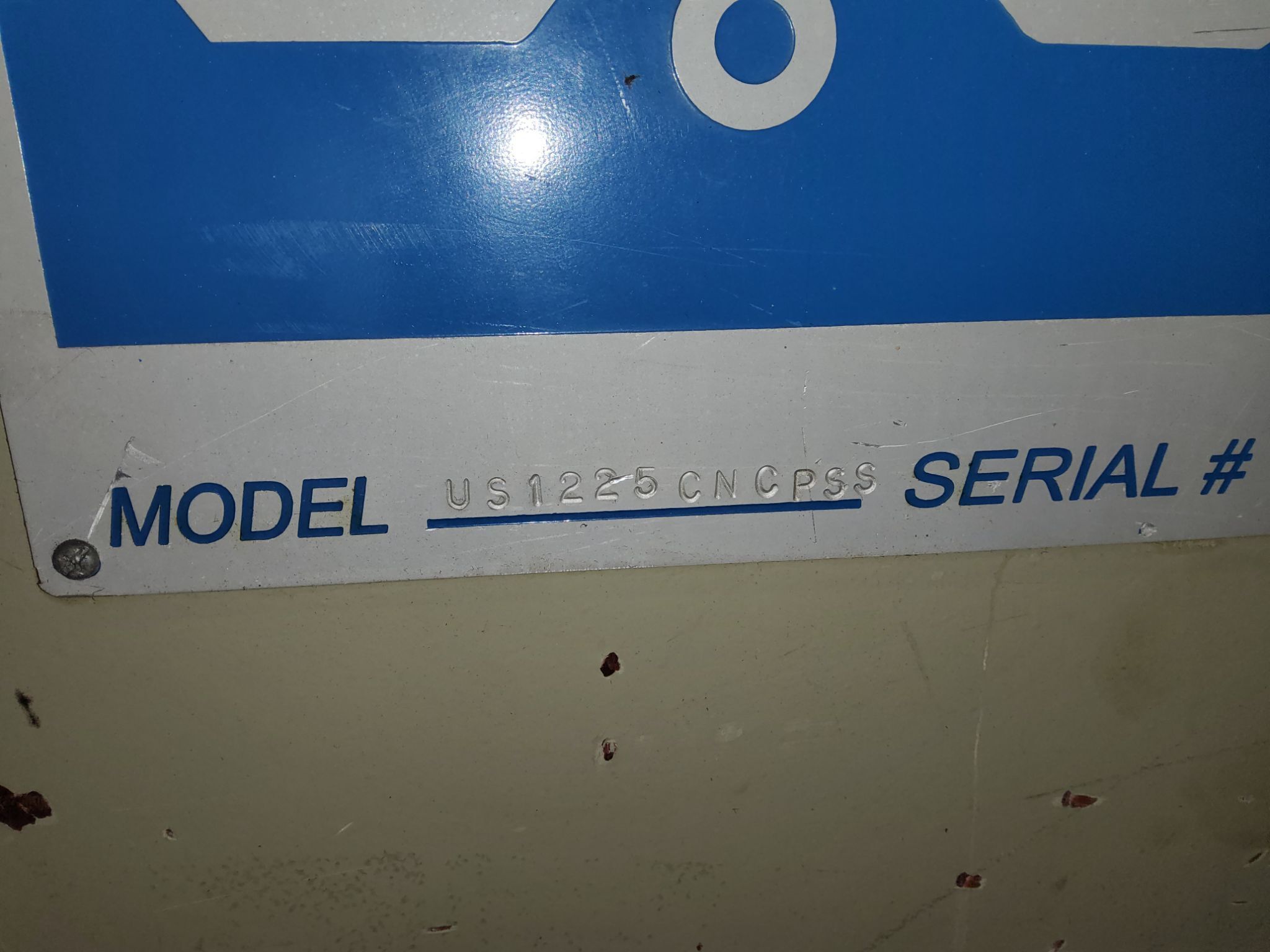 2005 U.S. INDUSTRIAL MACHINERY 12' X 1/4" CNC SHEAR 3