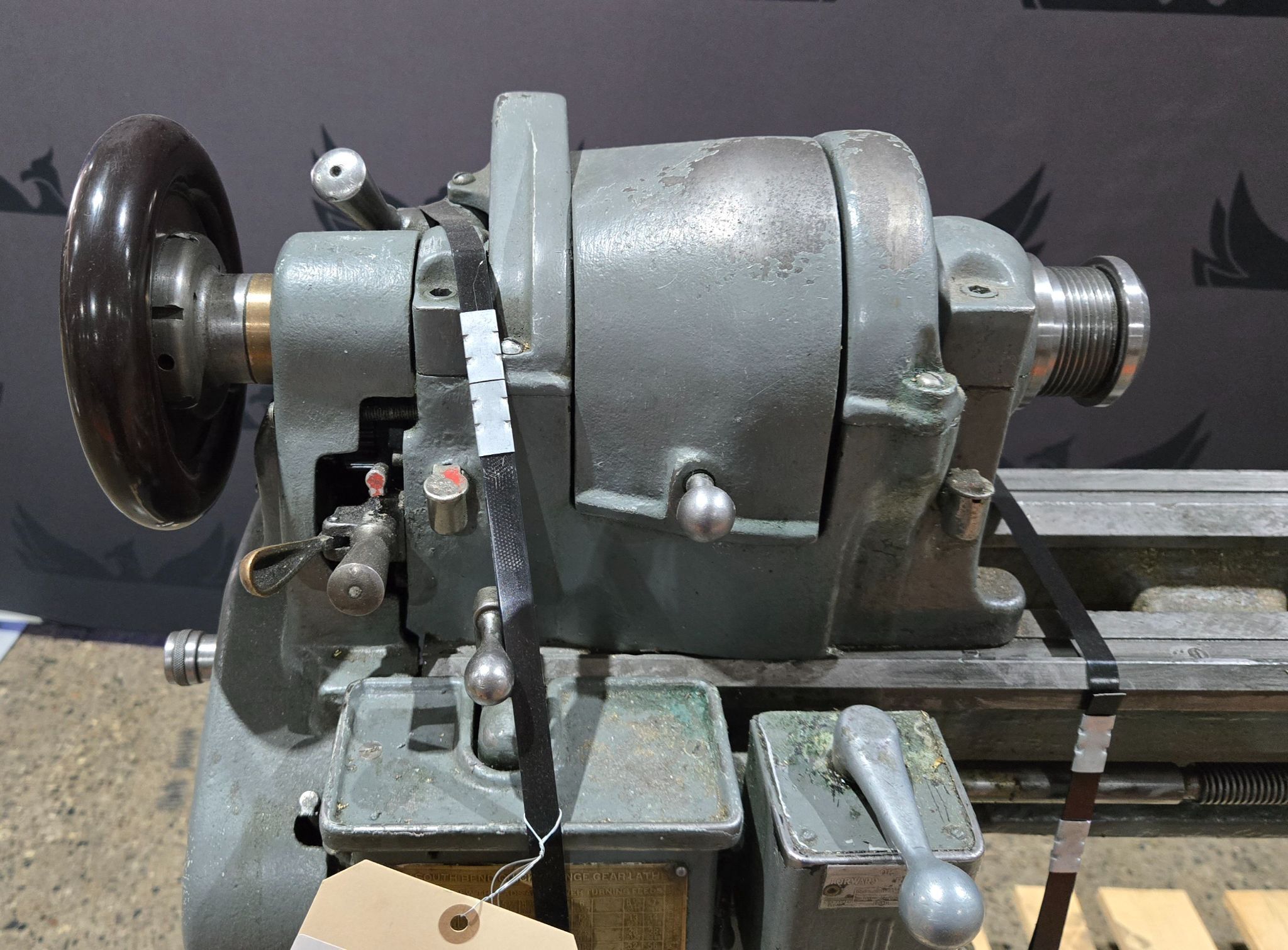 SOUTH BEND UNKNOWN MODEL 10" LATHE USED 5