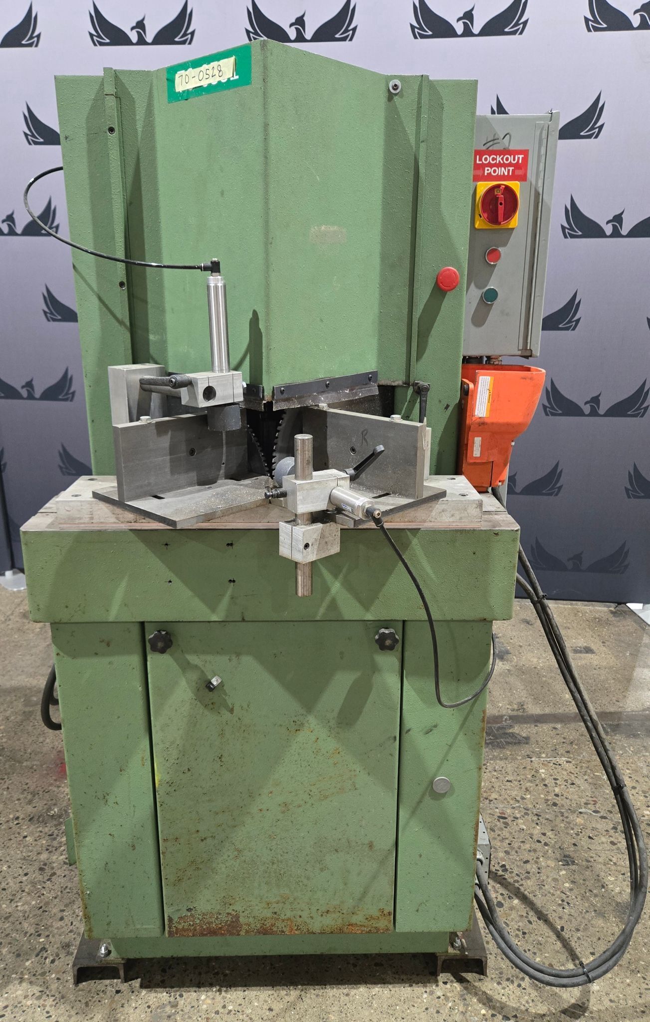 AMP T-350 Double Mitre Saw USED 0