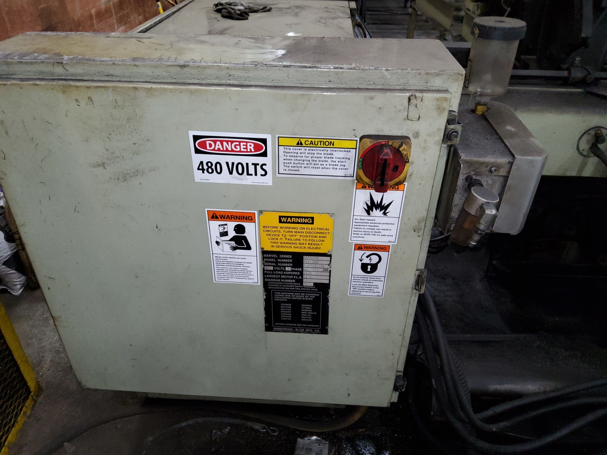 MARVEL 81A11PC BANDSAW 6