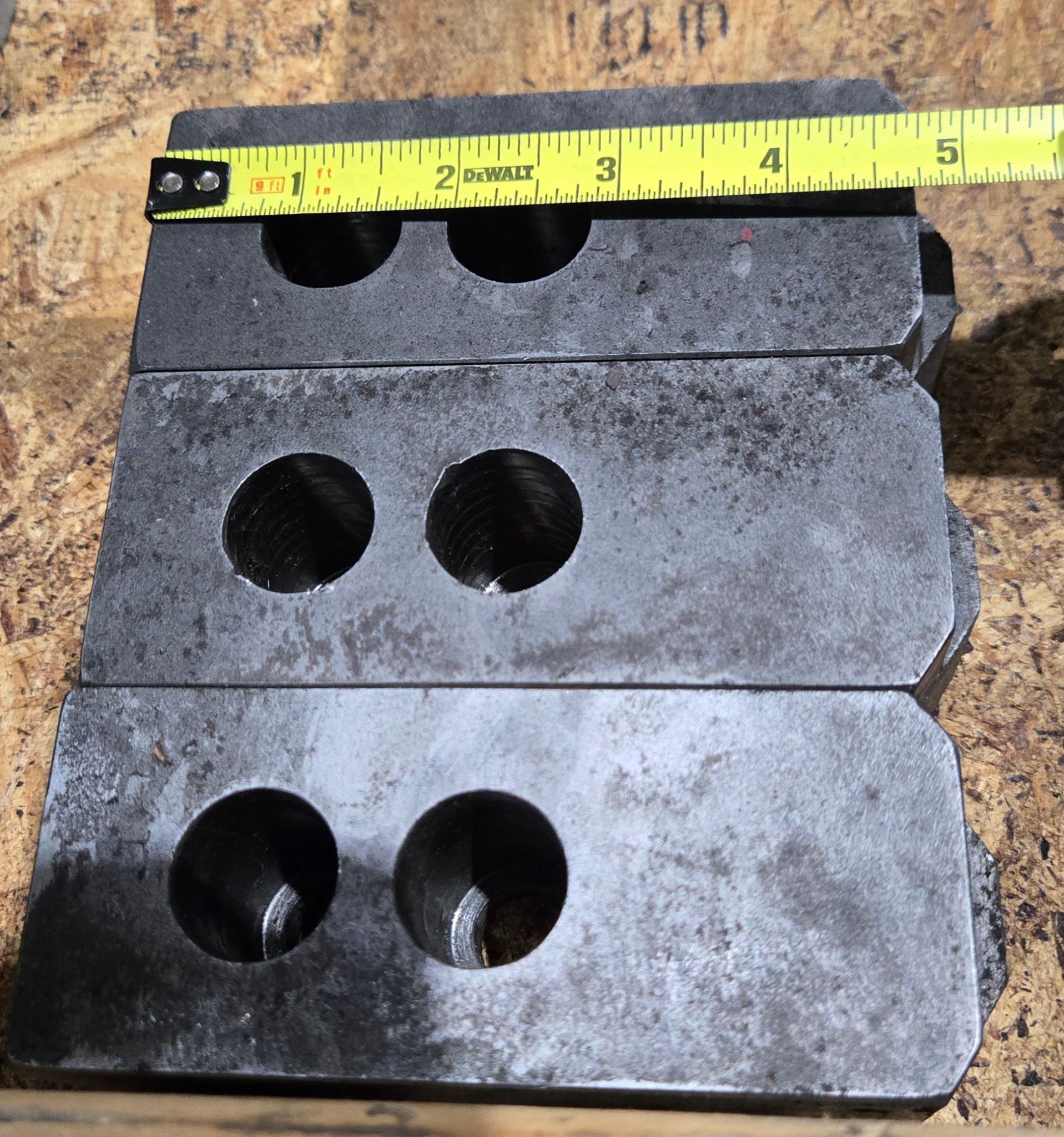 BUNDLE of Hardened Steel Jaws & Soft Jaws SET USED 5