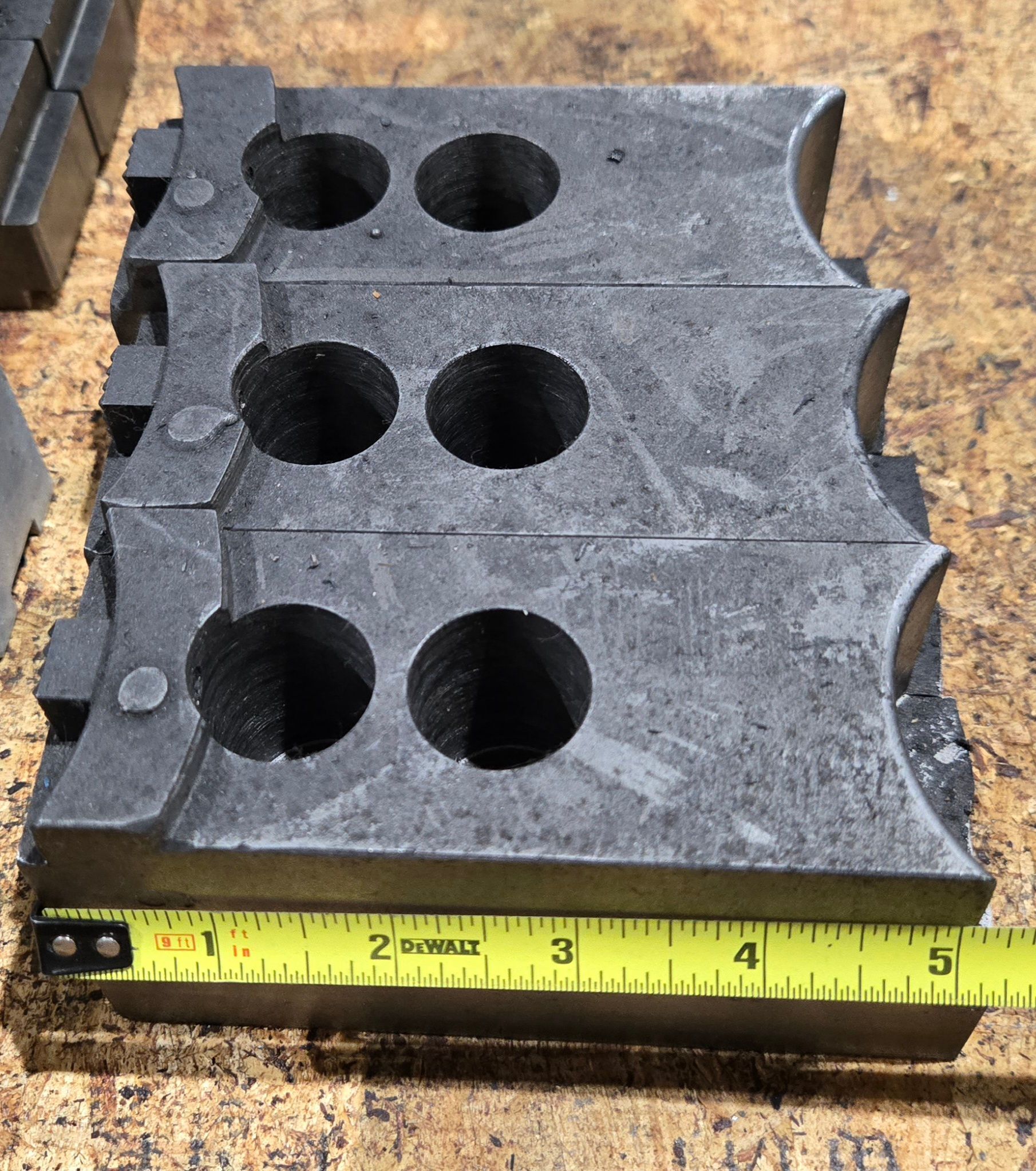 BUNDLE of Hardened Steel Jaws & Soft Jaws SET USED 6