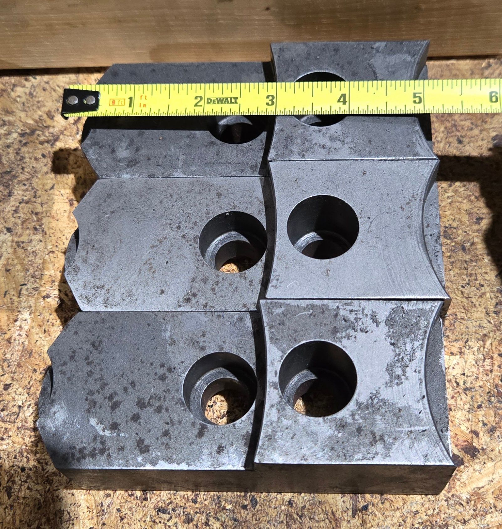 BUNDLE of Hardened Steel Jaws & Soft Jaws SET USED 10