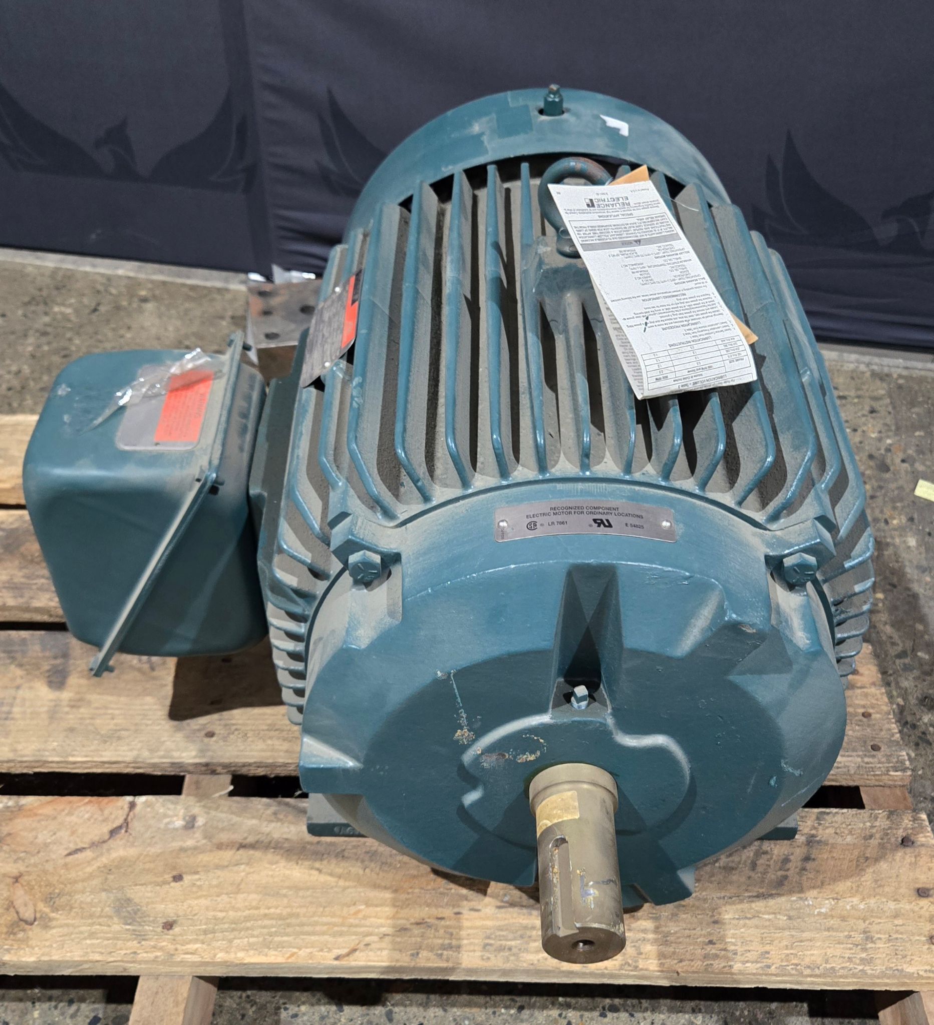 RELIANCE P32G0394D 40HP 3 PHASE AC MOTOR USED 0