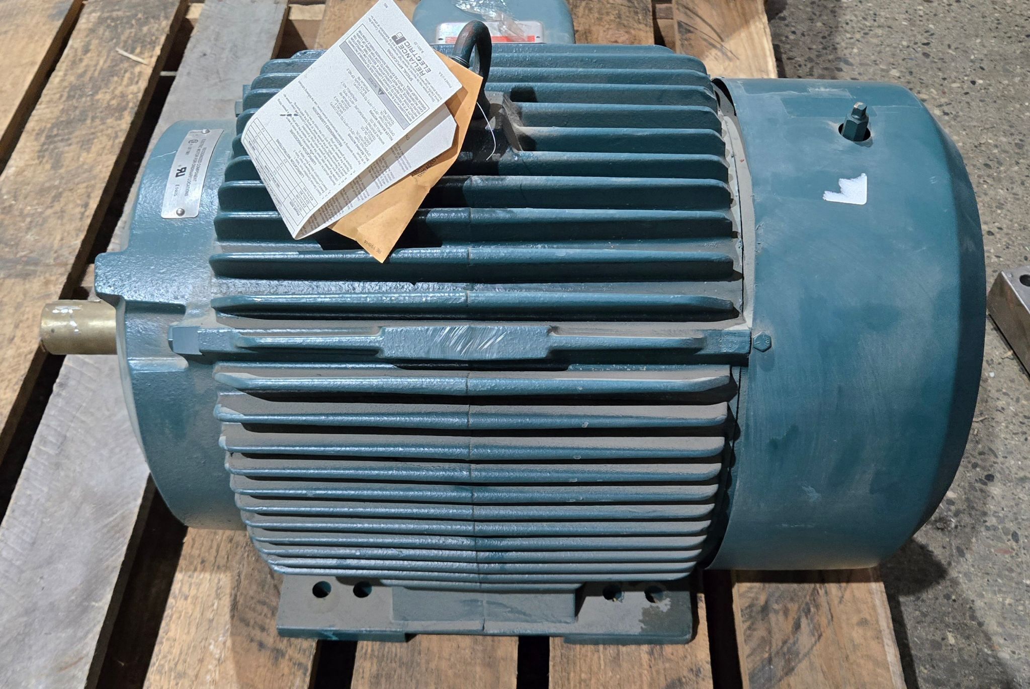 RELIANCE P32G0394D 40HP 3 PHASE AC MOTOR USED 3