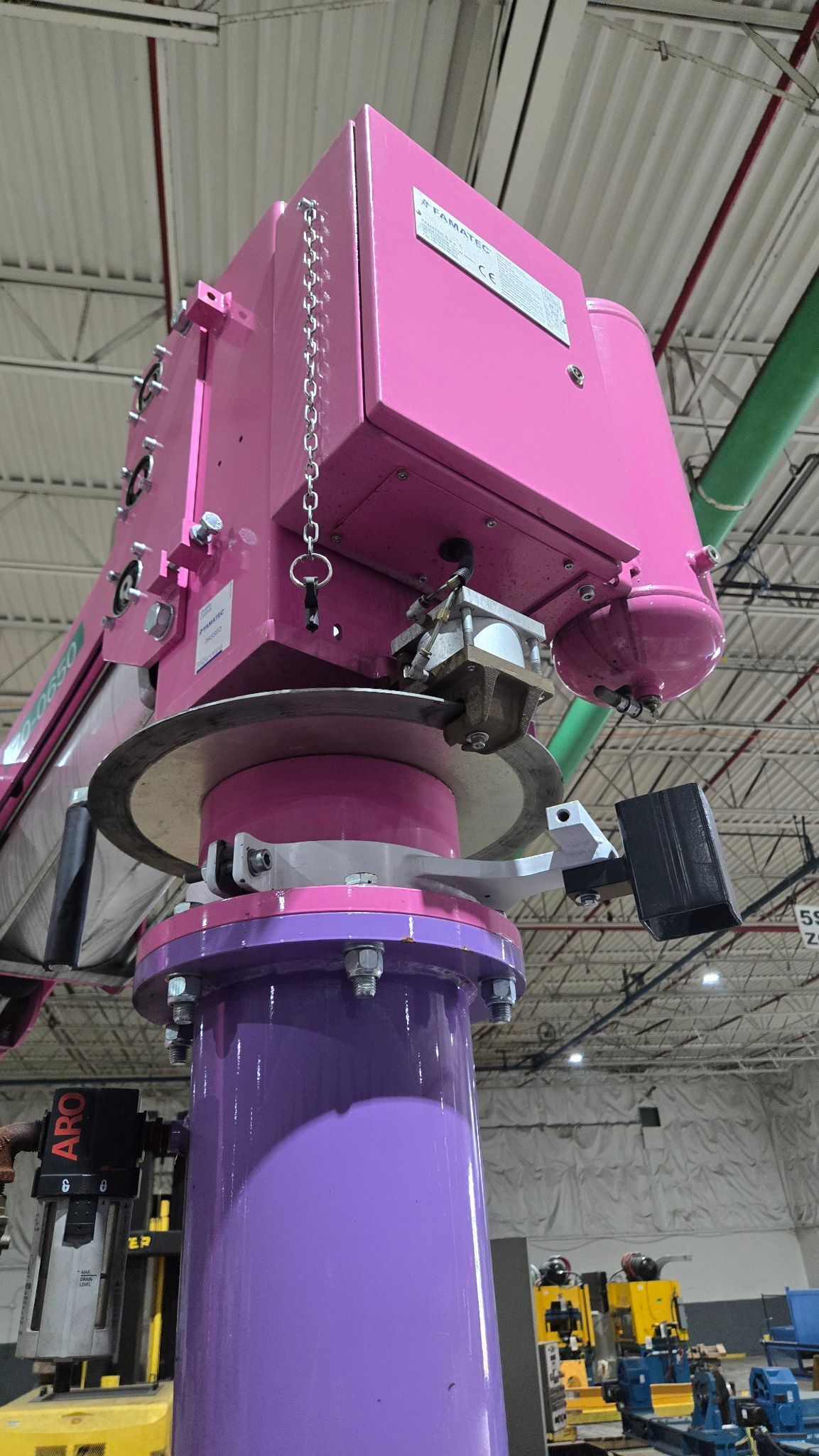 FAMATEC FR-V250 FRIENDLY PNEUMATIC MANIPULATOR ARM 250KG SUCTION USED 9