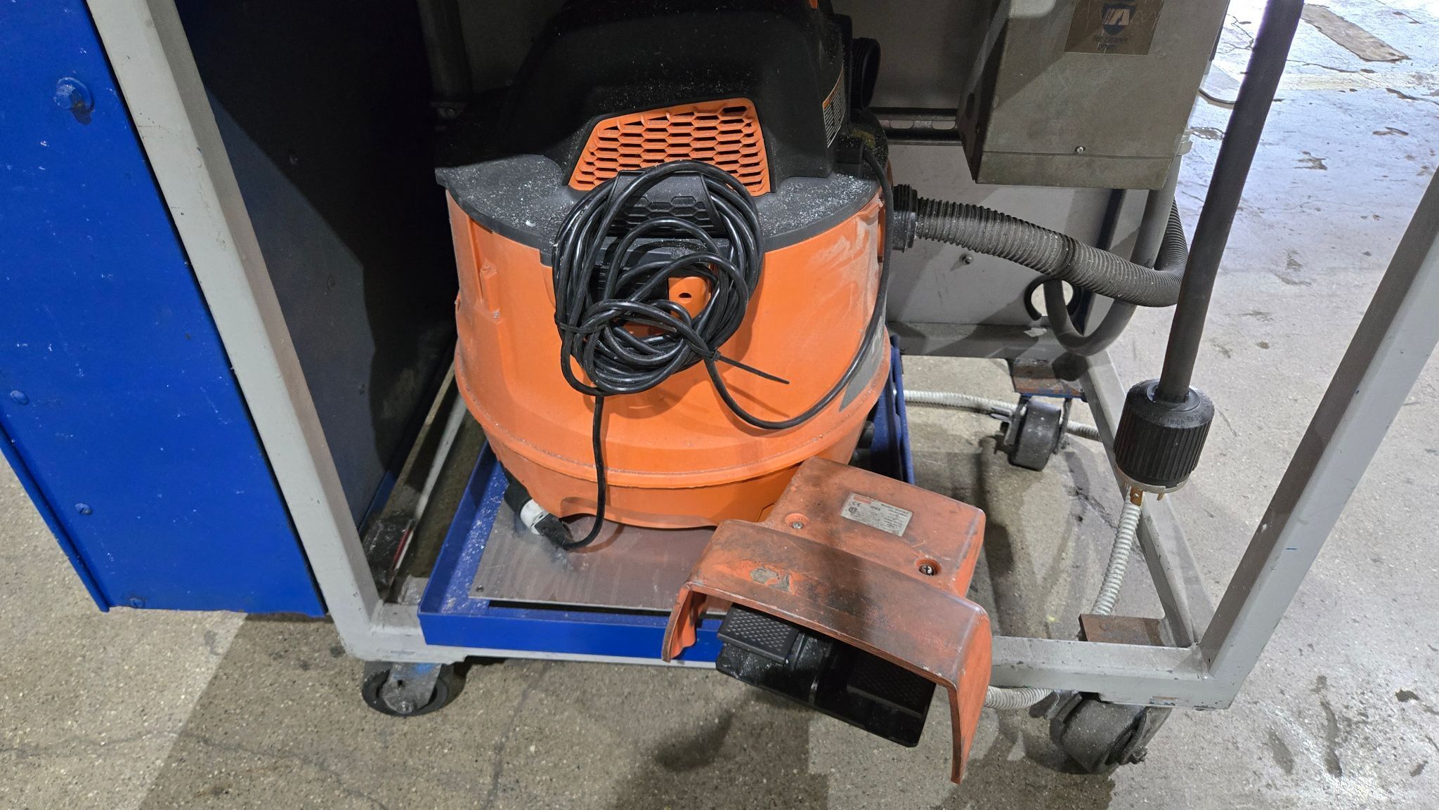 CUSTOM DUAL SAW BLADE METAL FINISHING MACHINE USED 2