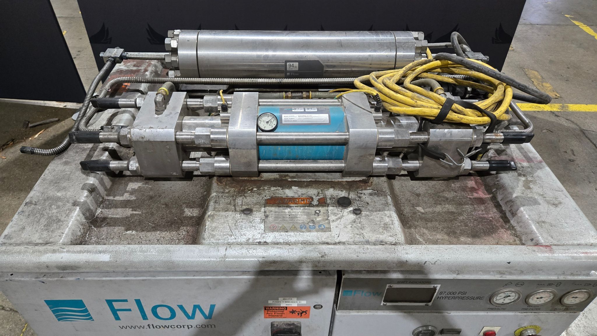 FLOW HYPERJET 50 WATERJET PUMP 50HP USED 1