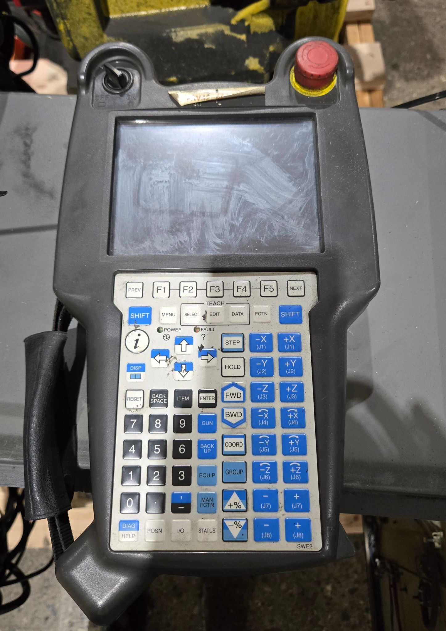 FANUC R-2000IB/210F + R30IB ROBOT ARM AND CONTROL CABINET USED 11