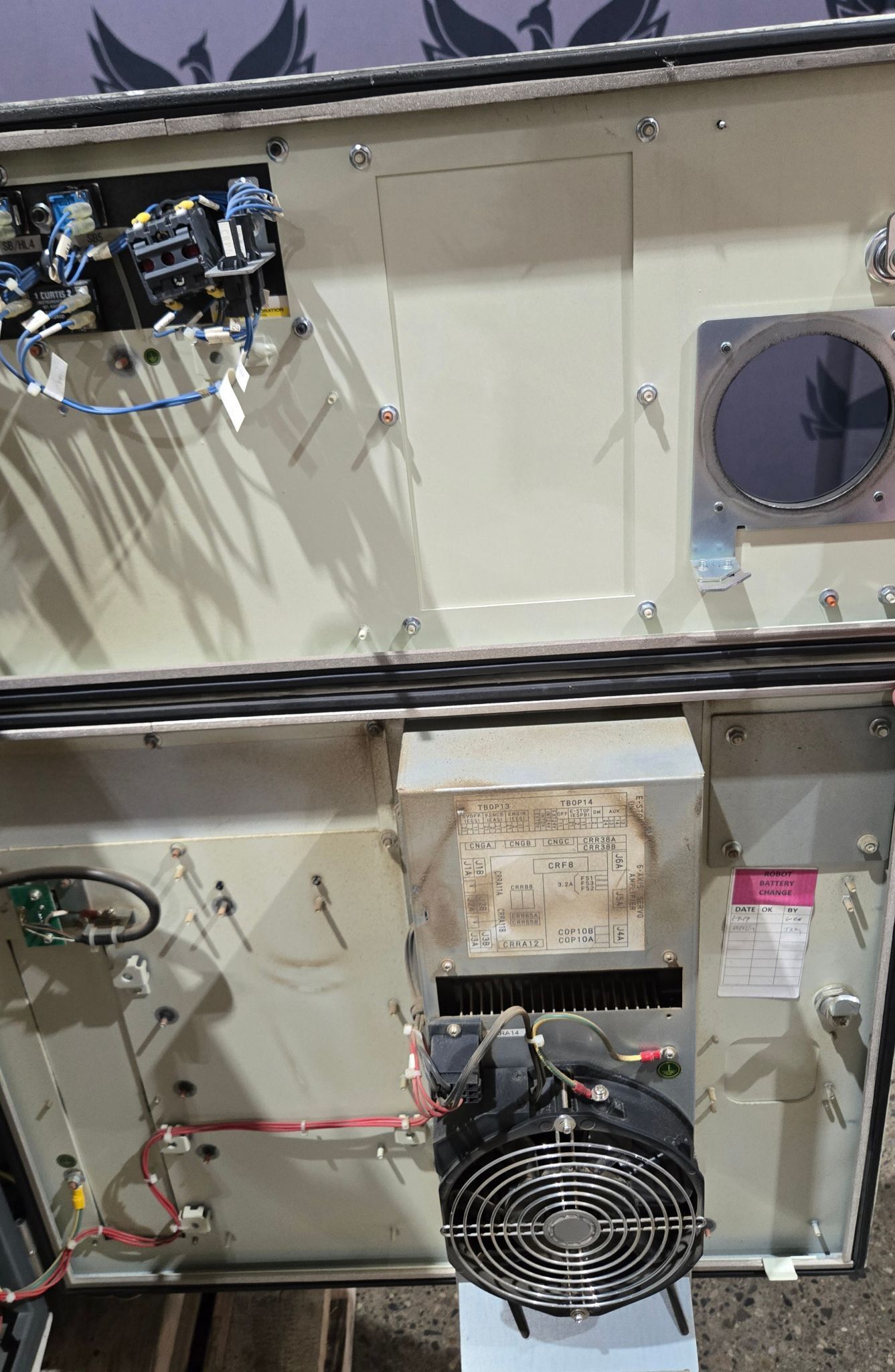 FANUC R-2000IB/210F + R30IB ROBOT ARM AND CONTROL CABINET USED 10